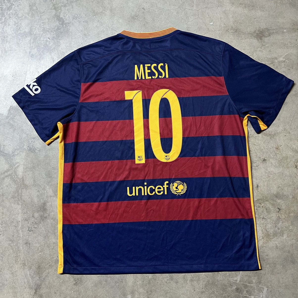 Other Vintage 2015 FC Barcelona Lionel Messi #10 Soccer Jersey Size US XXL / EU 58 / 5 - 1 Thumbnail