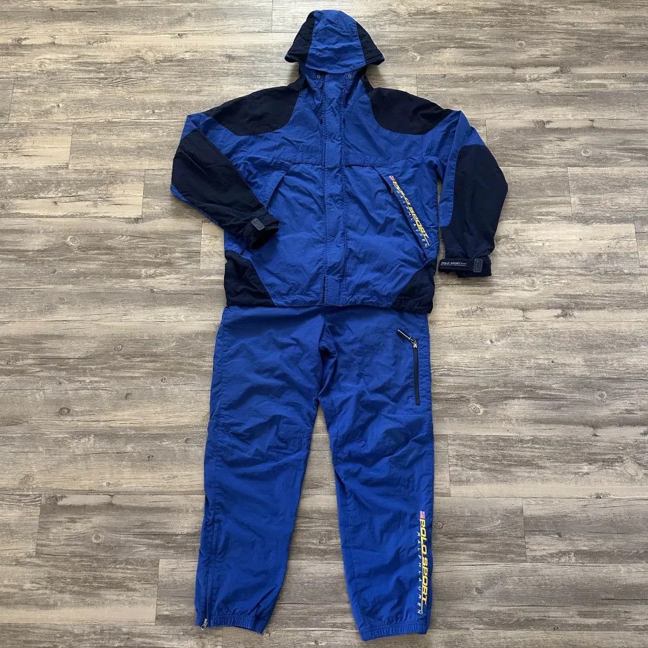 Polo Ralph Lauren Vintage Polo Sport Ralph Lauren Ski Suit Set Size US L / EU 52-54 / 3 - 1 Thumbnail