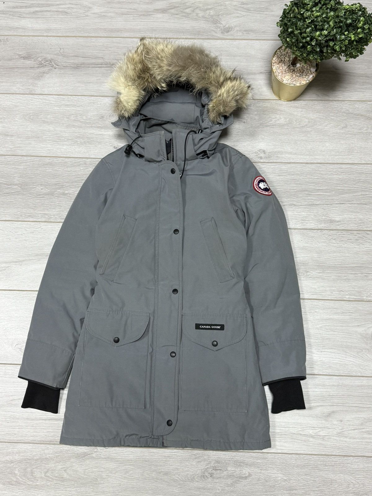 Canada Goose Canada Goose Trillium parka jacket fur down Size S / US 4 / IT 40 - 2 Thumbnail