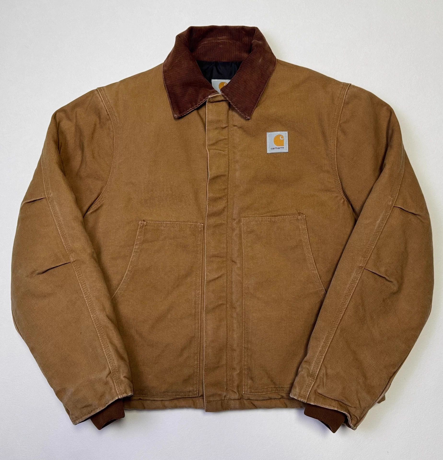 Carhartt Vintage Carhartt J02 Brown 40/M Jacket Size US M / EU 48-50 / 2 - 2 Thumbnail