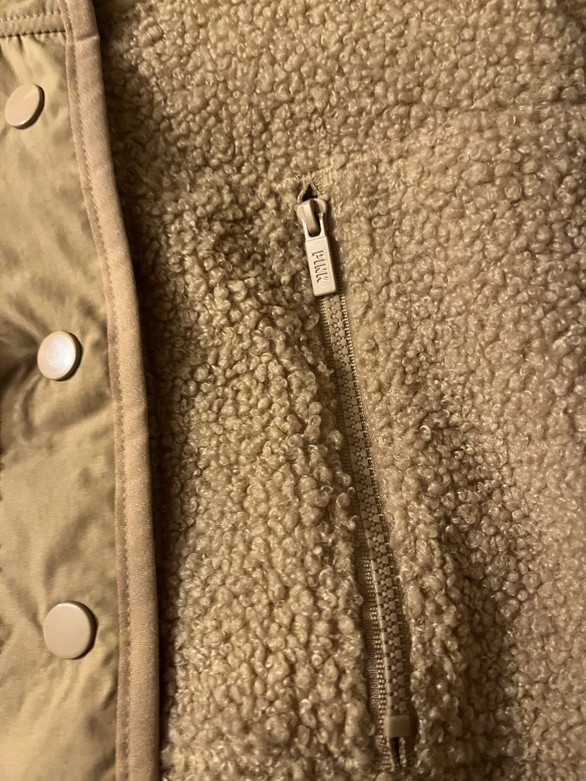 Pink Beige Qrt zip sweater Size L / US 10 / IT 46 - 3 Thumbnail