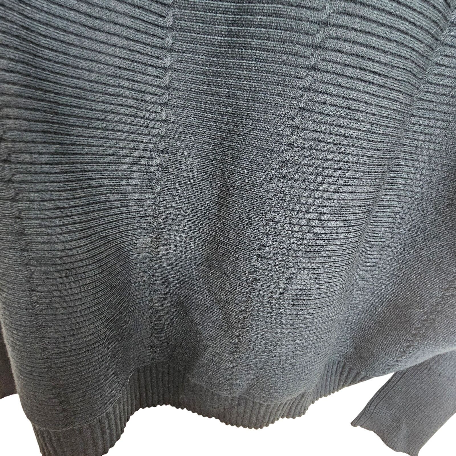 Elie Tahari NEW Tahari Sweater Navy Blue Pullover Sweater Long Sleeve M Size M / US 6-8 / IT 42-44 - 3 Thumbnail