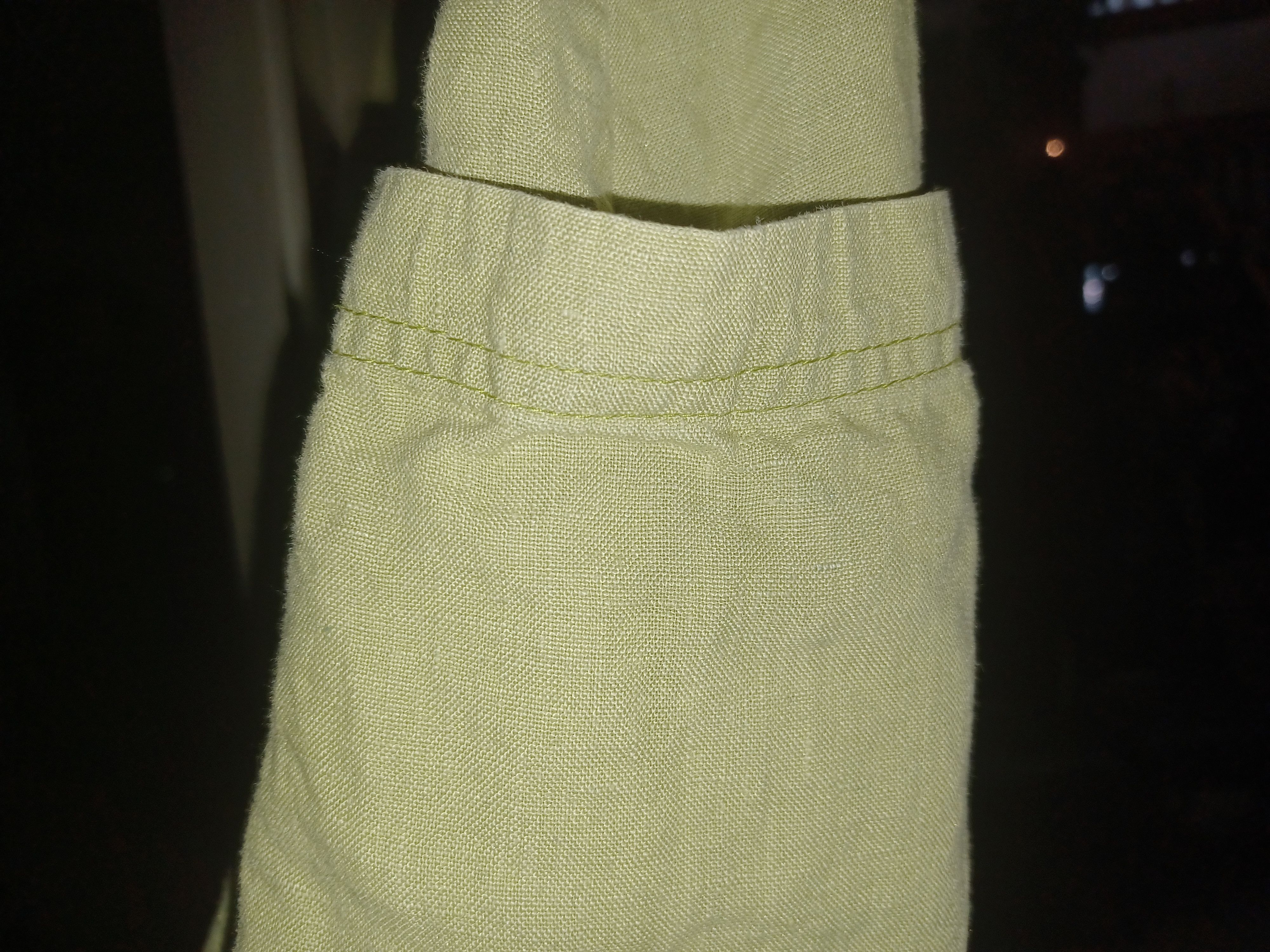 Other LA Blend 100% Linen Women's Top Small Green Size S / US 4 / IT 40 - 5 Thumbnail