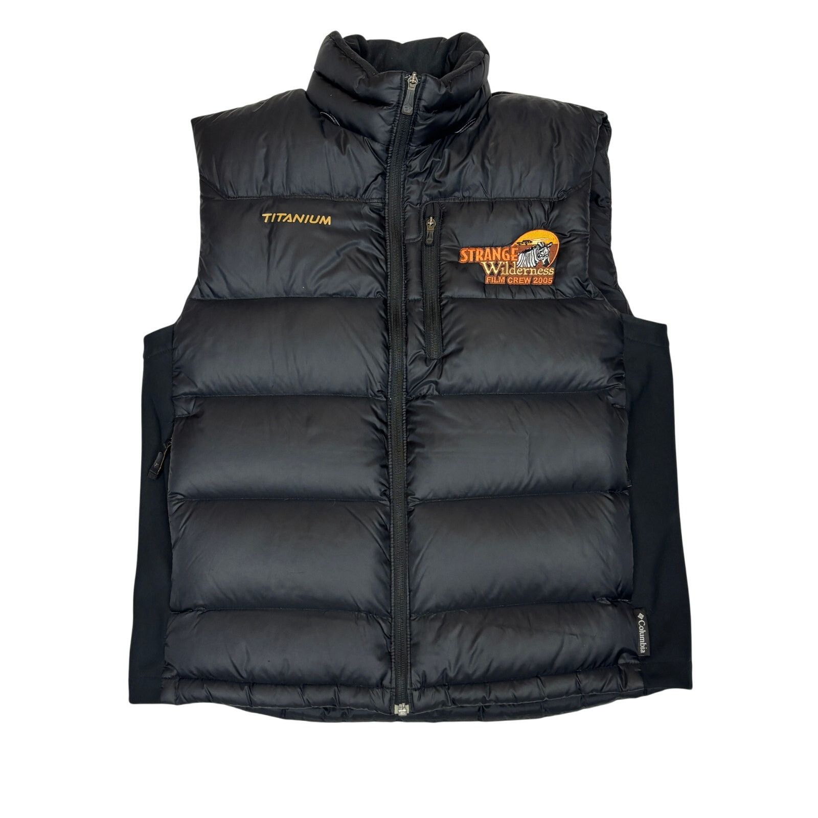 Columbia Strange Wilderness Cast Crew Down Puffer Vest Large 2005 Size US L / EU 52-54 / 3 - 1 Thumbnail