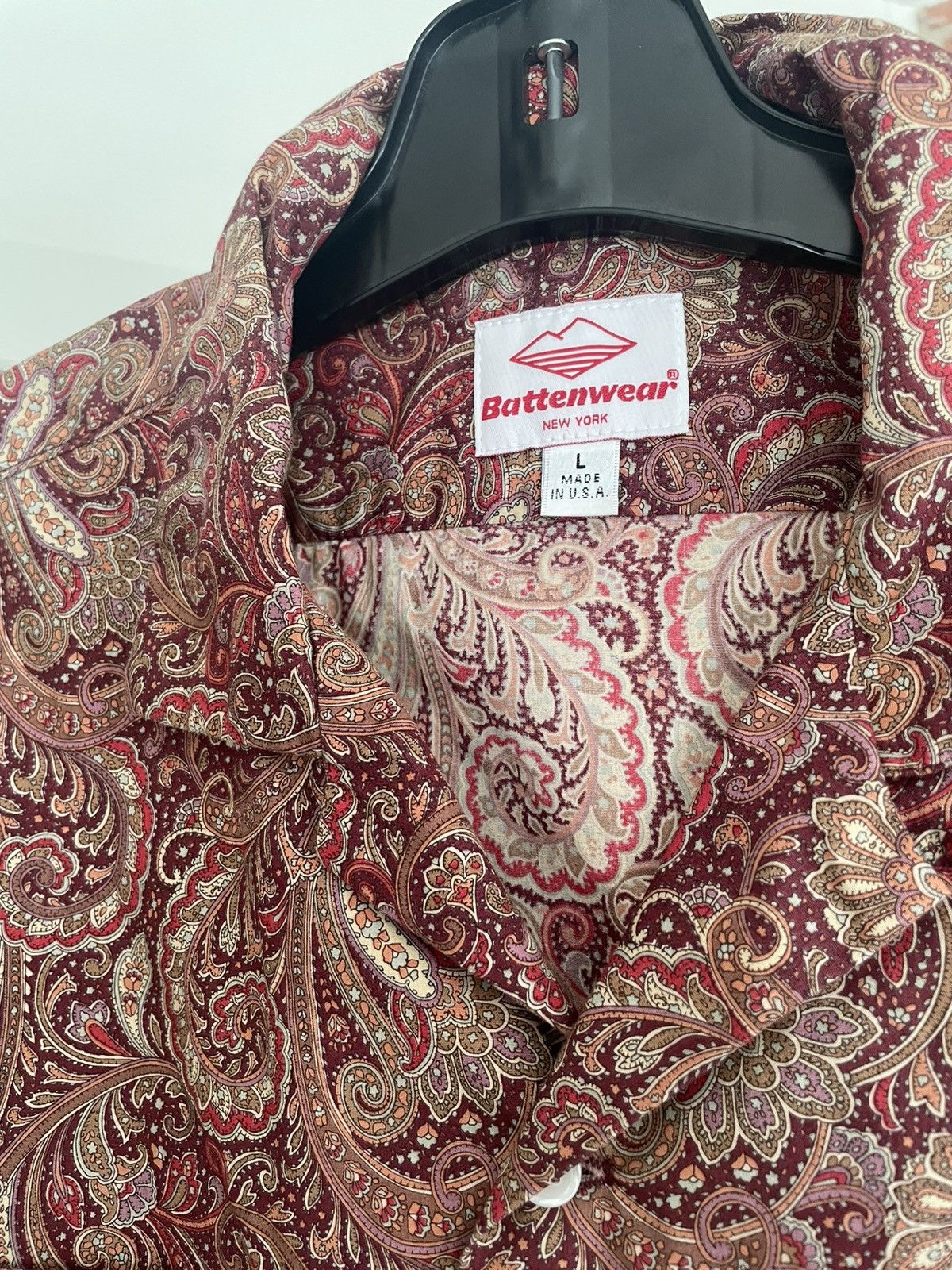 Battenwear Paisley Camp Collar Size US L / EU 52-54 / 3 - 2 Thumbnail