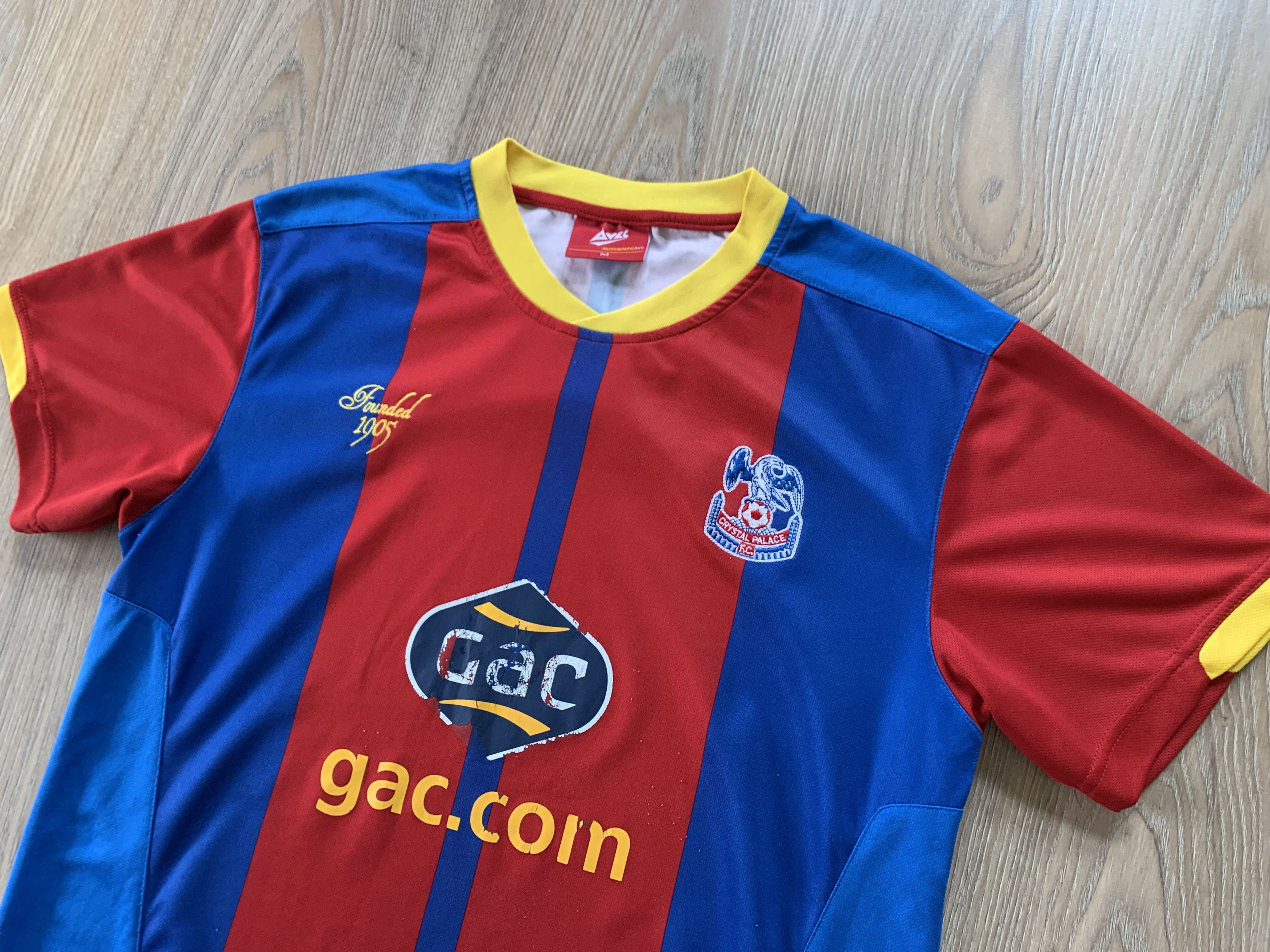 Other Avec Crystal Palace Football Shirt 2012-2013 Size US M / EU 48-50 / 2 - 4 Thumbnail