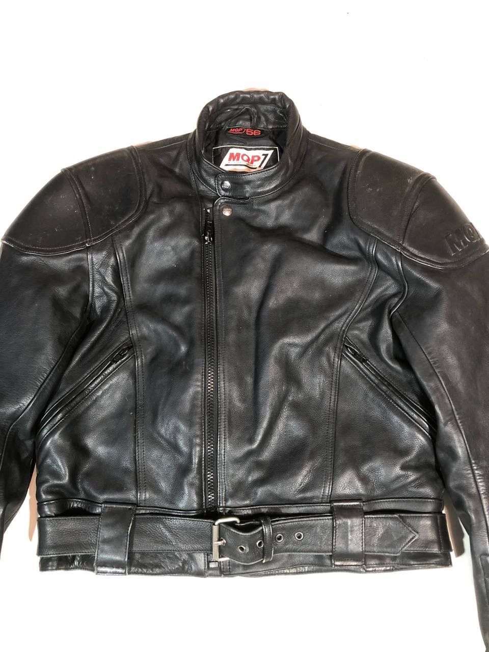 Other MQP Racing Moto Leather Jacket Vintage Black Style Size US L / EU 52-54 / 3 - 2 Thumbnail