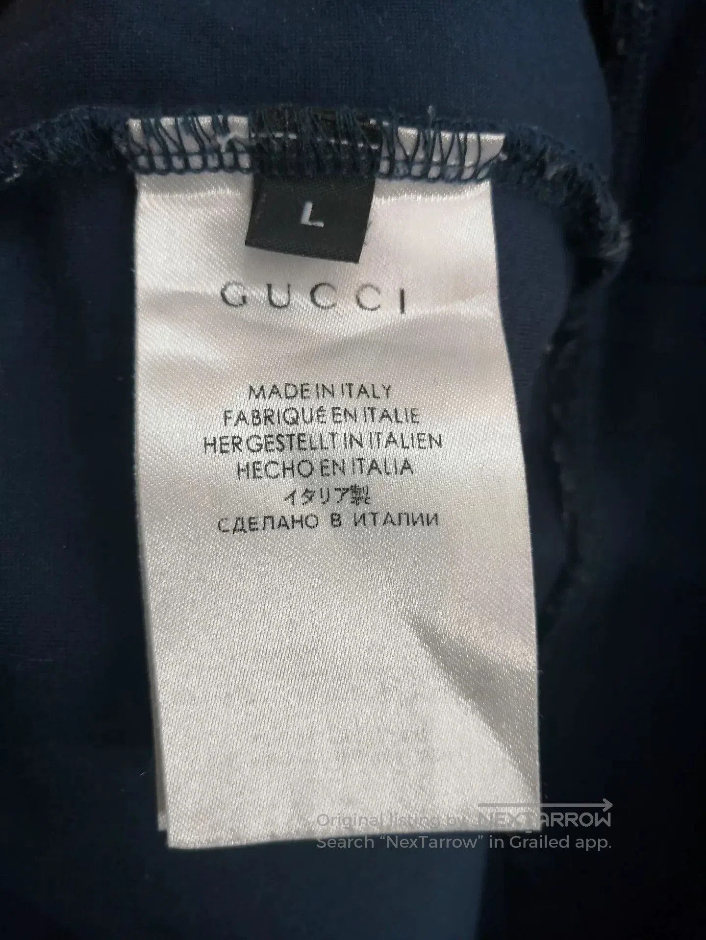 Gucci Gucci Blue Crewneck Coral Snake Embroidery. Size US L / EU 52-54 / 3 - 5 Thumbnail