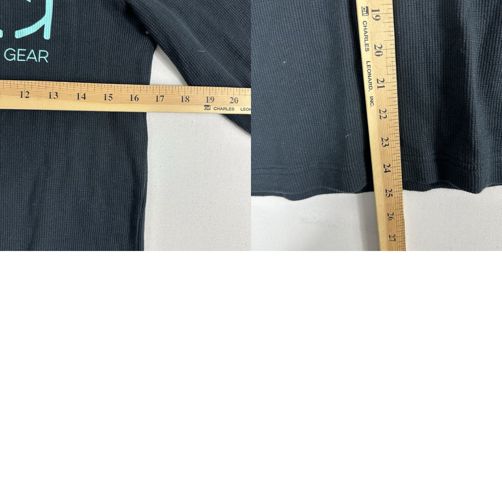 Triangl Columbia PFG Sweatshirt Triangle Waffle Thermal Black Long Sleeve Mens S Size US S / EU 44-46 / 1 - 8 Thumbnail