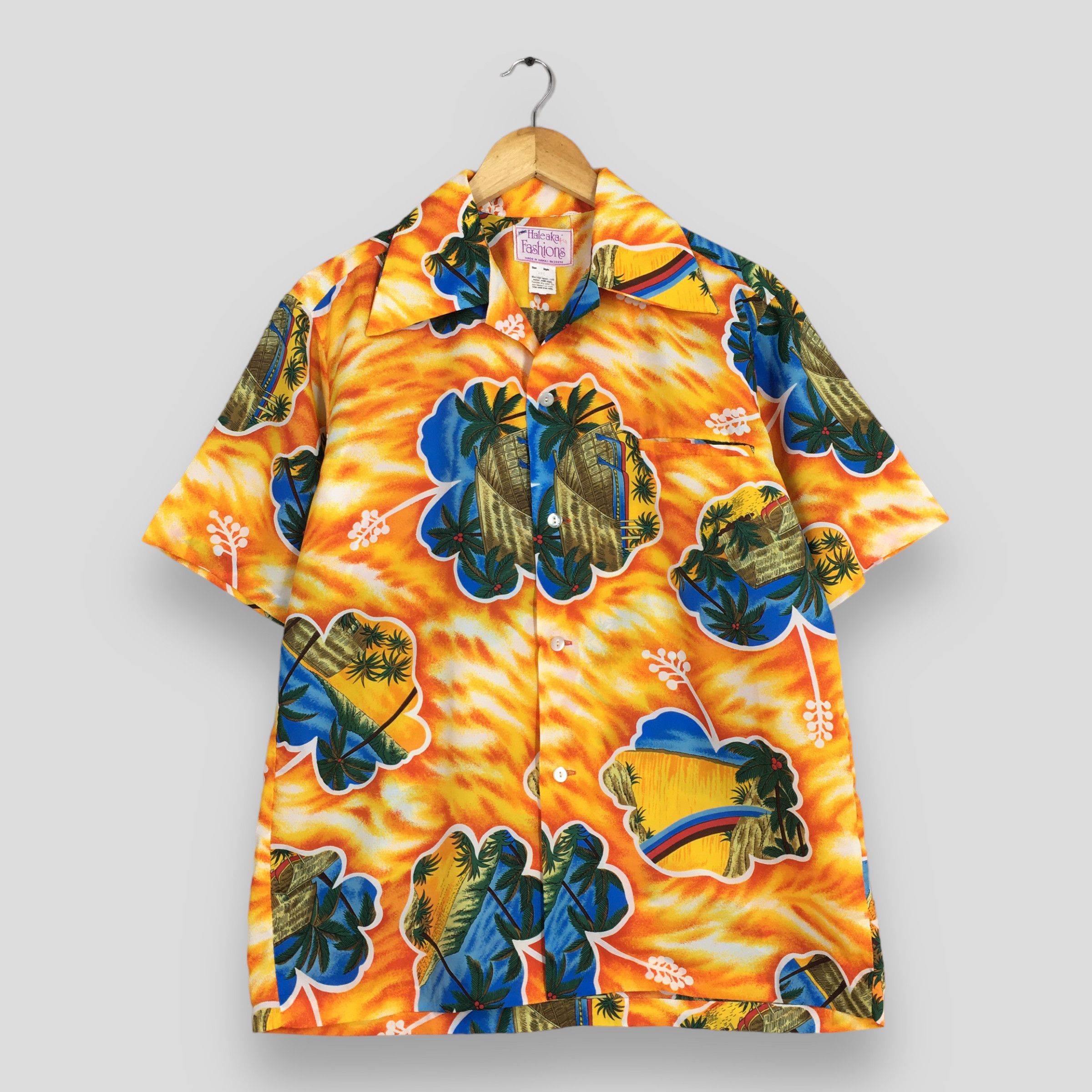 Life's a Beach Vintage 80s Hawaiian Beach Aloha Shirts Medium Size US M / EU 48-50 / 2 - 1 Thumbnail
