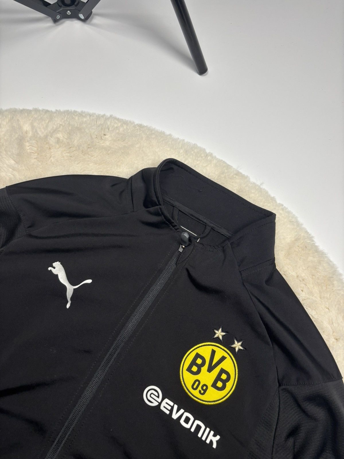 Puma Puma FC Borussia Dortmund 2018 Track Soccer Jacket Size L Size US L / EU 52-54 / 3 - 3 Thumbnail