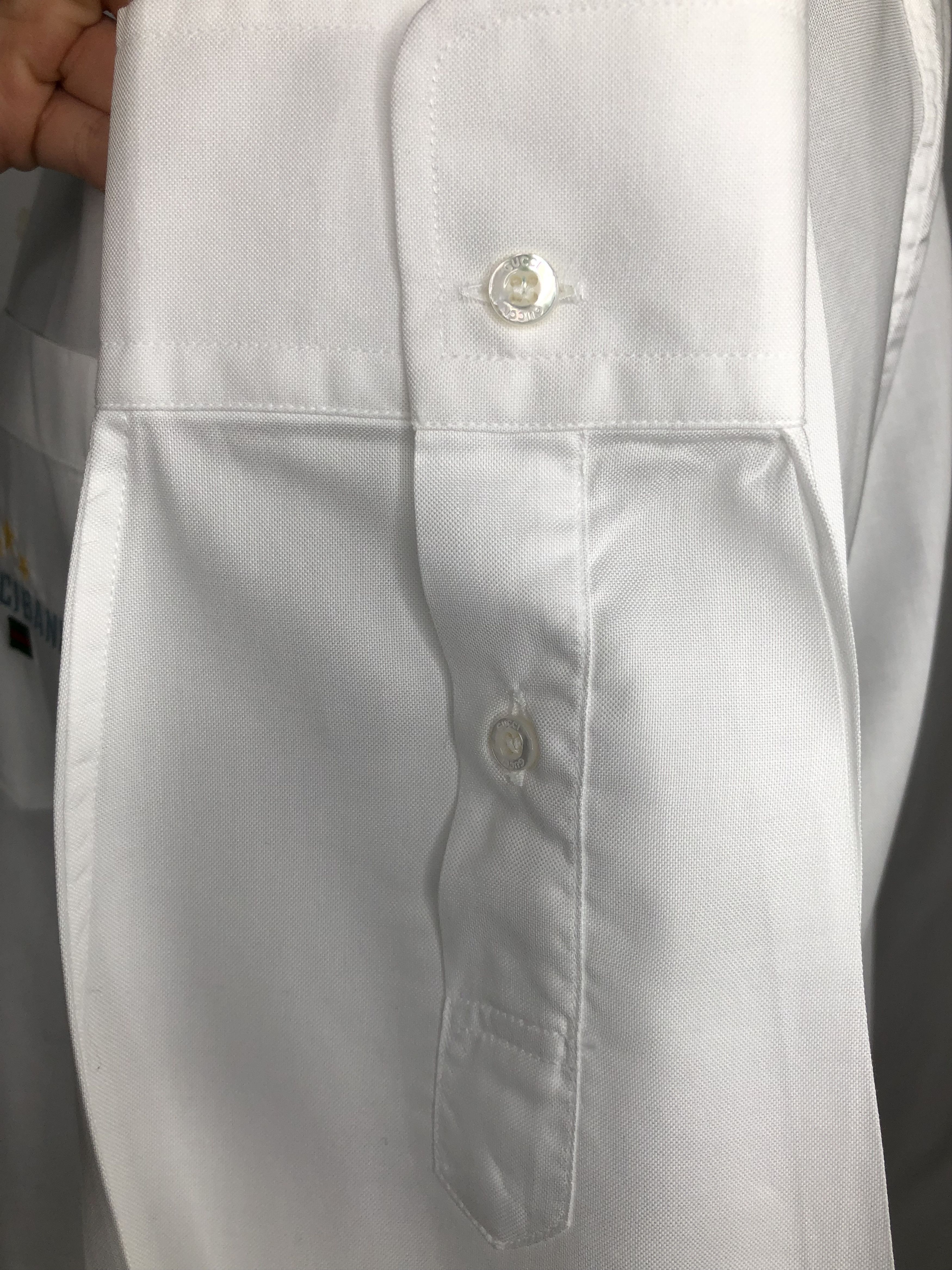 Gucci Gucci Band Cotton Shirt Size US L / EU 52-54 / 3 - 7 Thumbnail