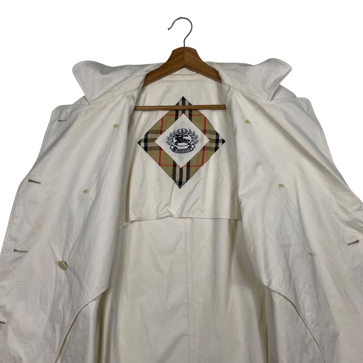 Burberry Burberrys Double Breasted Trench Coat Size M / US 6-8 / IT 42-44 - 13 Thumbnail