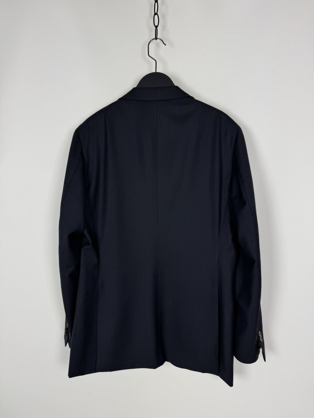 Suitsupply Suitsupply Sienna Wool Blue Men’s Blazer Jacket Size 46S - 8 Thumbnail