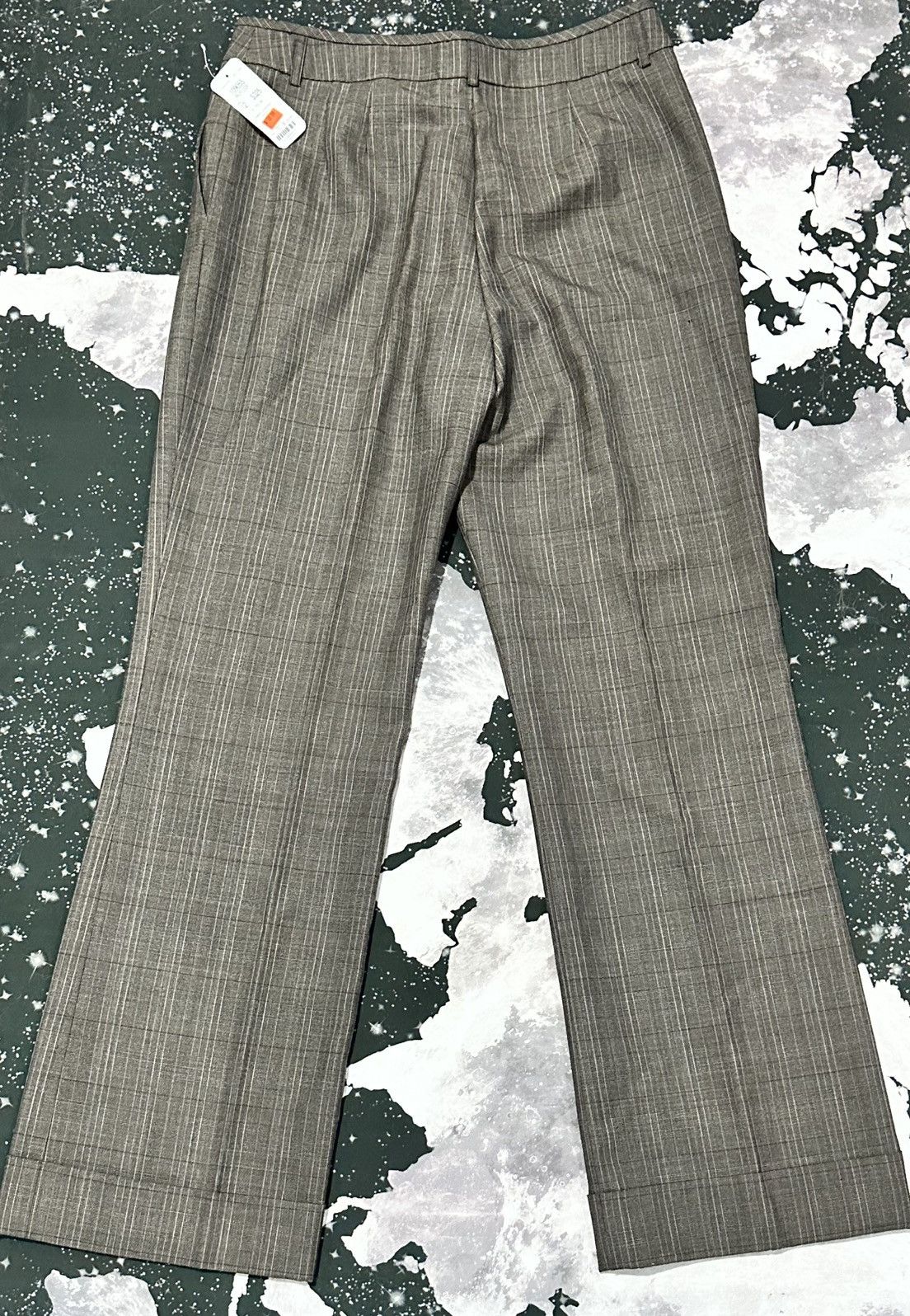 Other Carlisle Womens Pinstripe Dress Pants Size 34" / US 12 / IT 48 - 2 Thumbnail