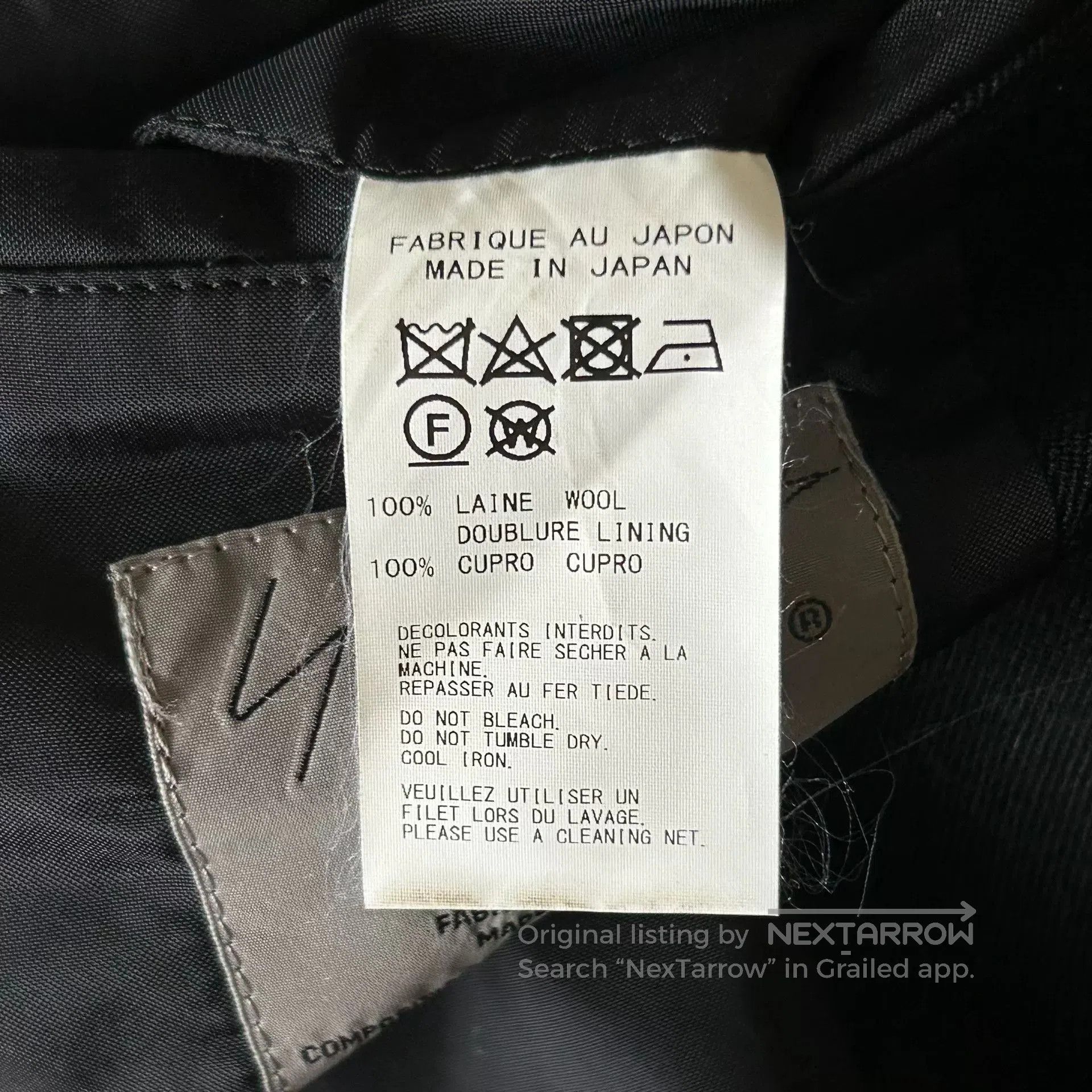 Yohji Yamamoto Yohji Yamamoto Black Pocket Zipper Suit. Size US M / EU 48-50 / 2 - 6 Thumbnail
