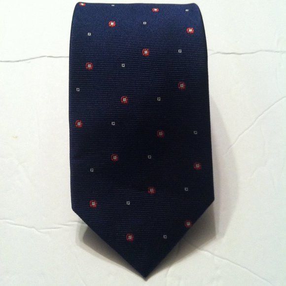 Brooks Brothers BROOKS BROTHERS MENS NEW BLUE 100%SILK TIE WIDTH: 3 1/4" Size ONE SIZE - 1 Thumbnail