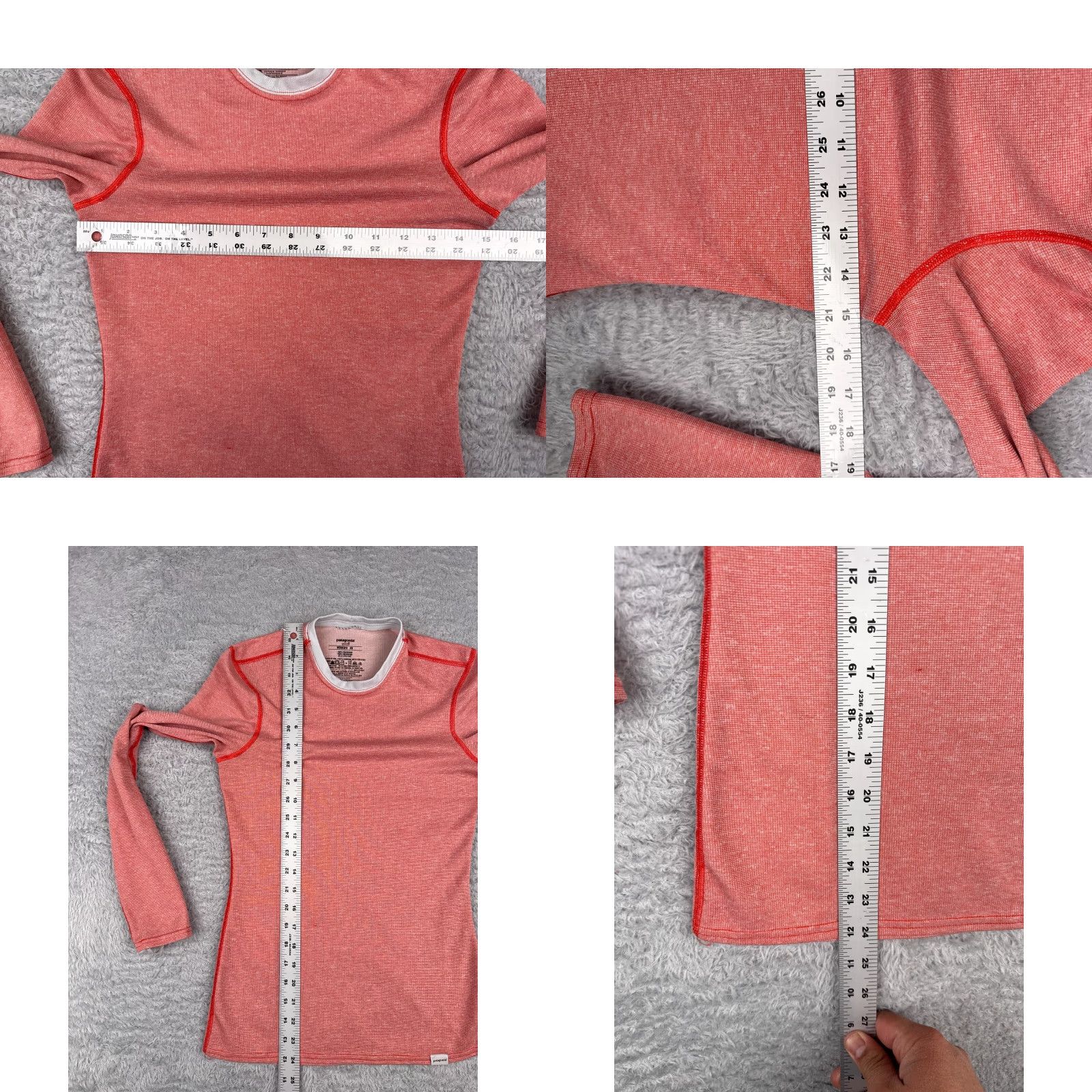 Patagonia Patagonia Shirt Womens XS Pink Capilene 2 Lightweight Long Sleeve Crew Neck T-Shirt Casual Outdoor Size XS / US 0-2 / IT 36-38 - 8 Thumbnail