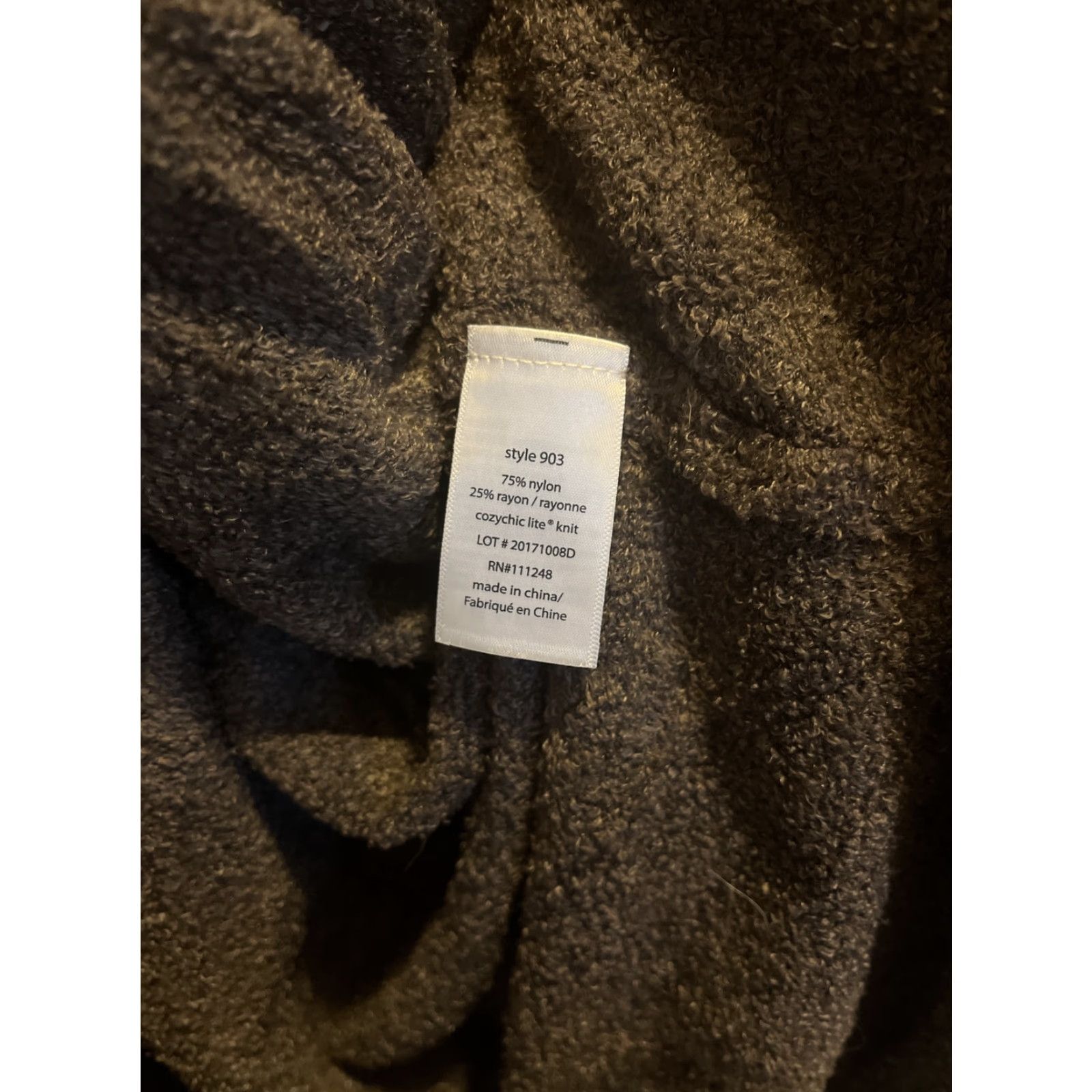 Vintage VINTAGE Barefoot Dreams Women’s Cardigan Sweater S/M Fall Winter Spring Casual Modern Gray Knit Open Pockets Size S / US 4 / IT 40 - 3 Thumbnail