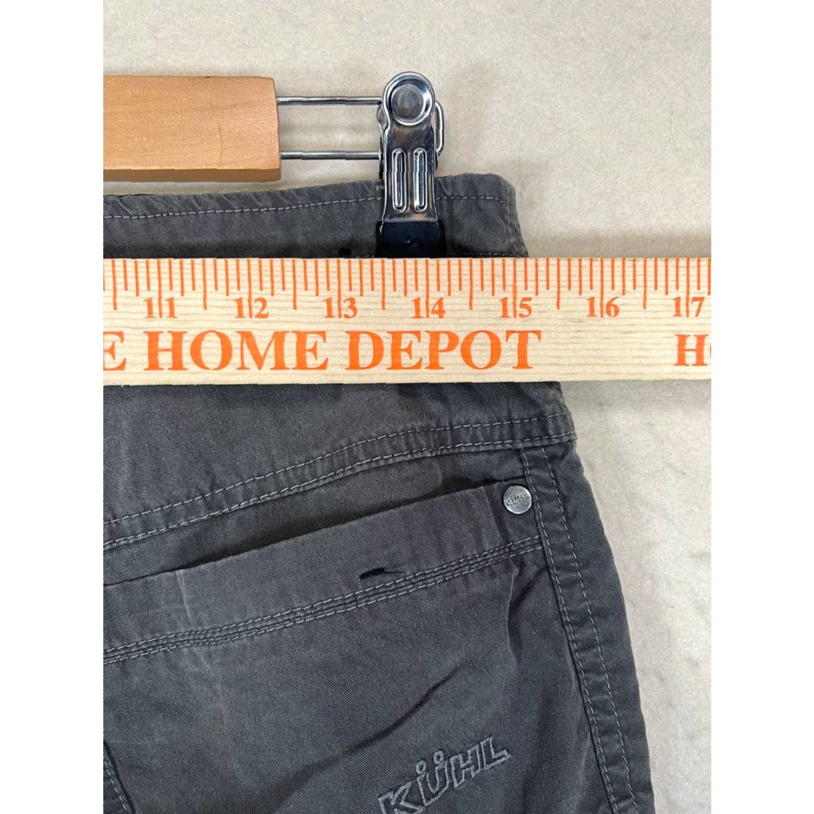 Born VINTAGE KUHL BORN IN THE MOUNTAINS PATINA DYE HIKING PANTS Grey 30x32 Mens Cargo See Pics Size US 30 / EU 46 - 5 Thumbnail