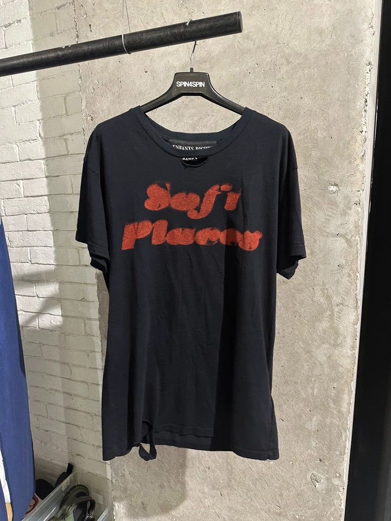 Enfants Riches Deprimes Enfants Riches Deprimes Black Soft Places Cotton short slee Size US M / EU 48-50 / 2 - 1 Thumbnail