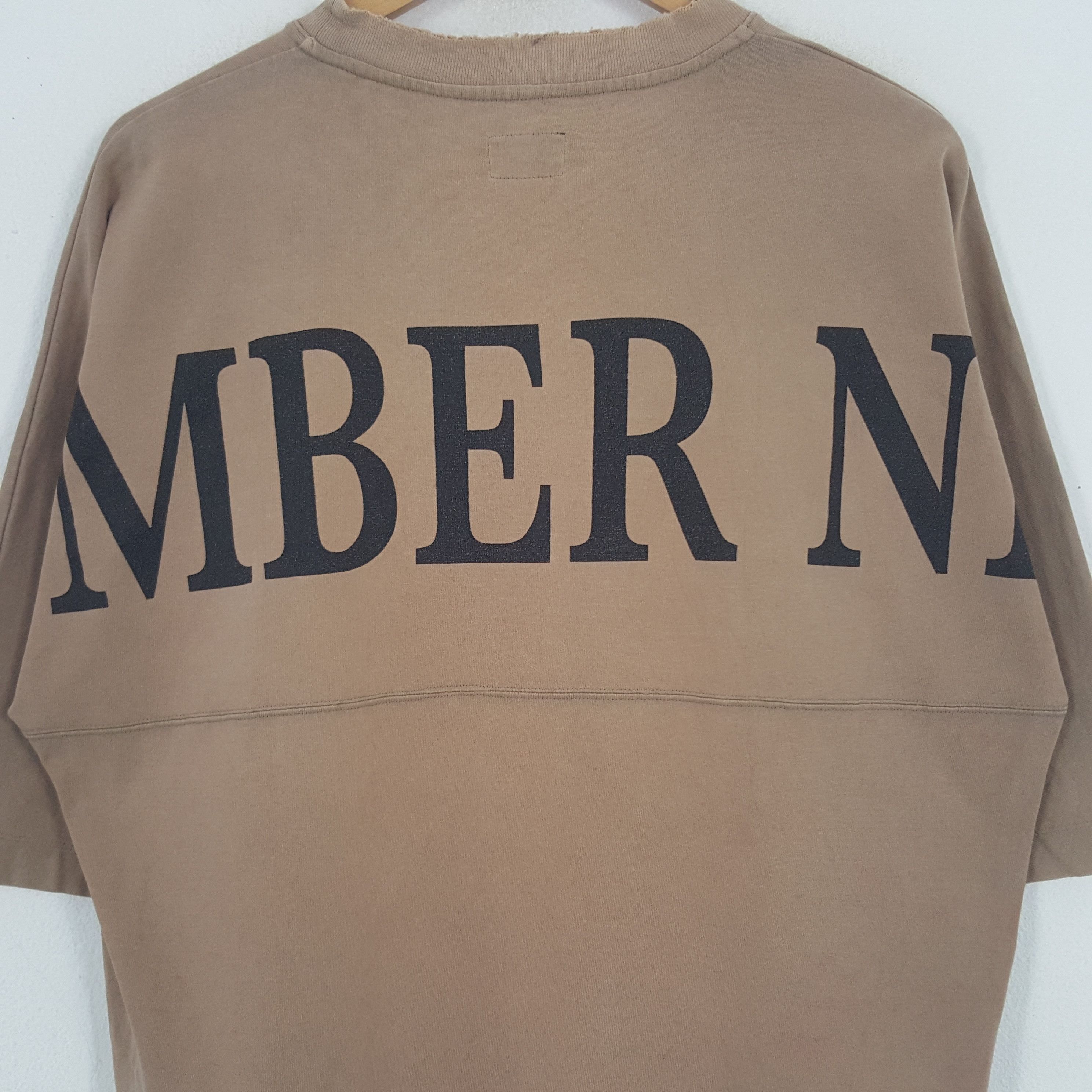 Japanese Brand Vintage Number (N)ine Japanese Brand Tshirt Size US XL / EU 56 / 4 - 2 Thumbnail