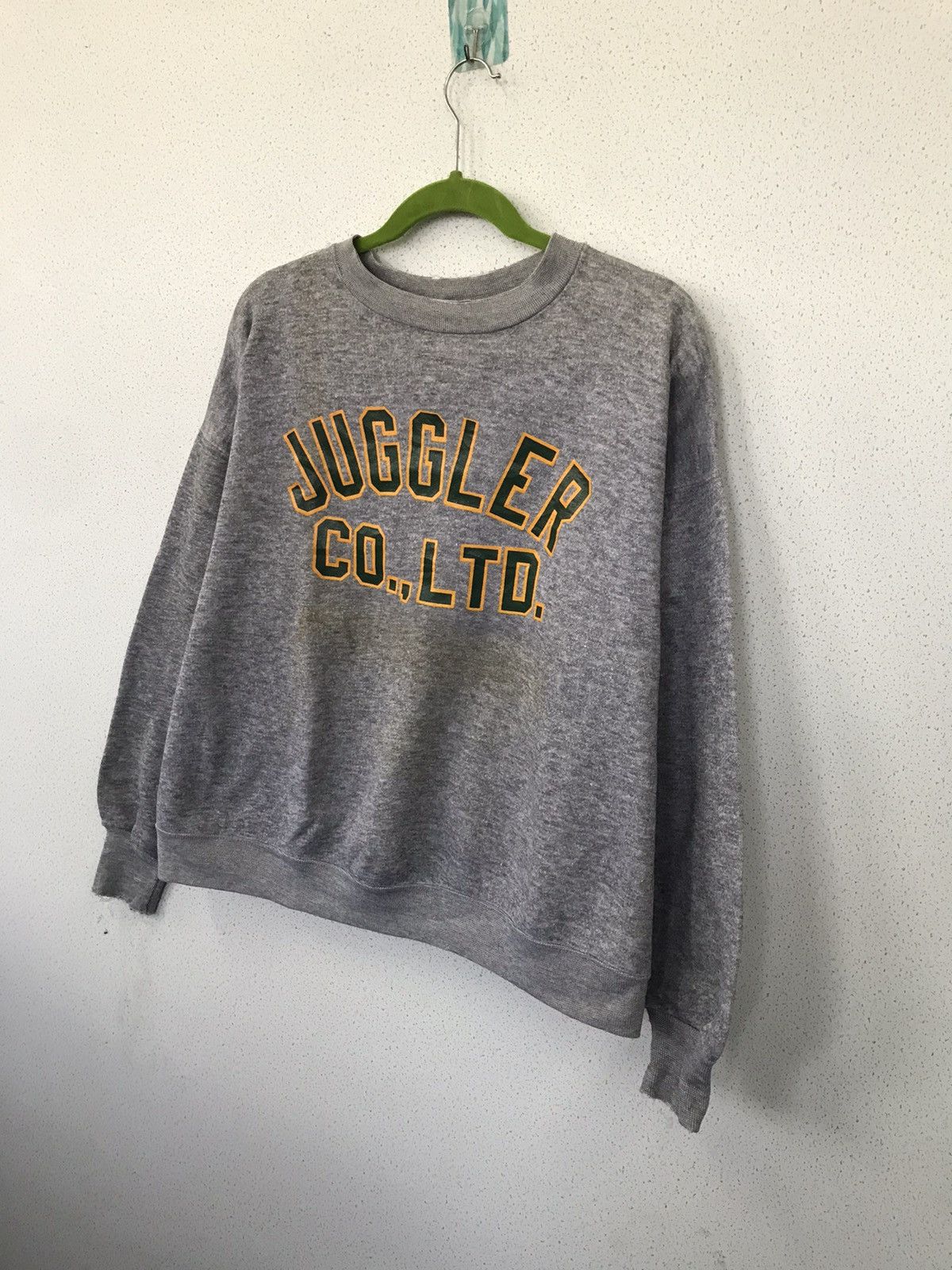 Japanese Brand Vintage 90’ 🔥 Health Knit Juggler Co.Ltd Sweatshirt Size US L / EU 52-54 / 3 - 4 Thumbnail