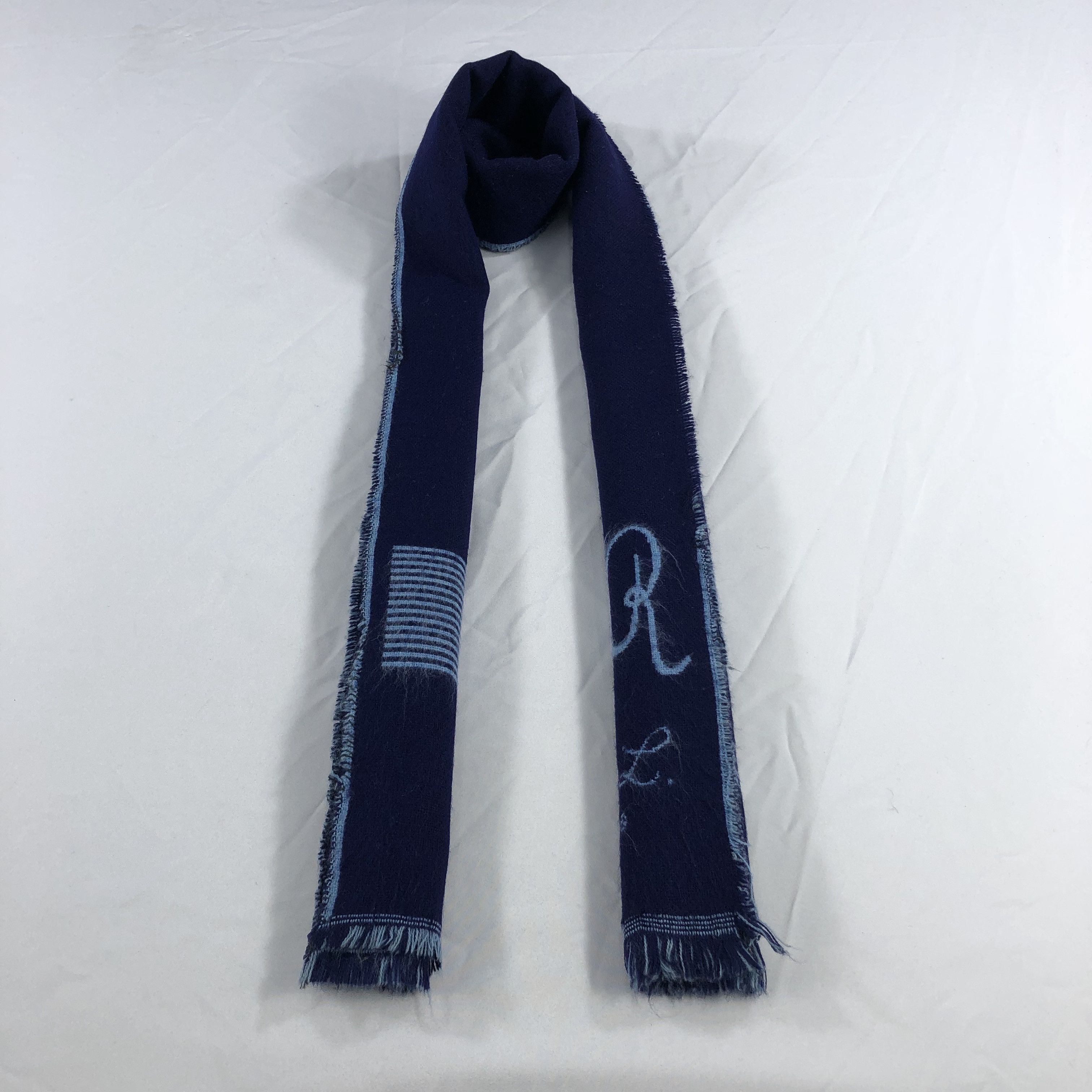 Vintage Roger L. Paris Wool Scarf Muffler V1019 Size ONE SIZE - 1 Thumbnail