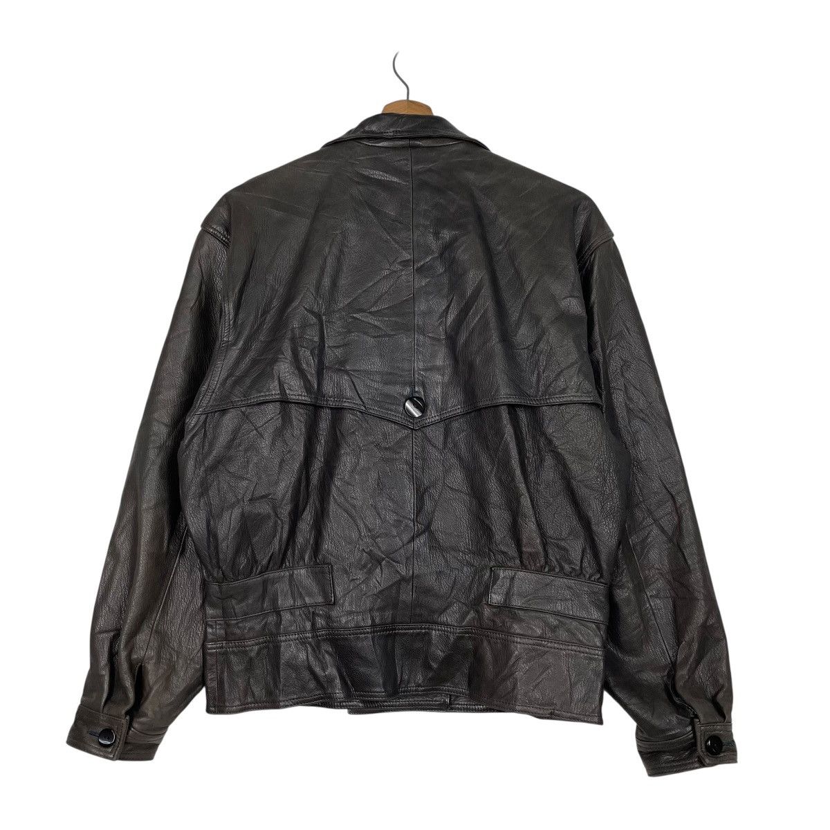 Japanese Brand Talk To By Tokyo Fur Leather Jacket Size M / US 6-8 / IT 42-44 - 7 Thumbnail