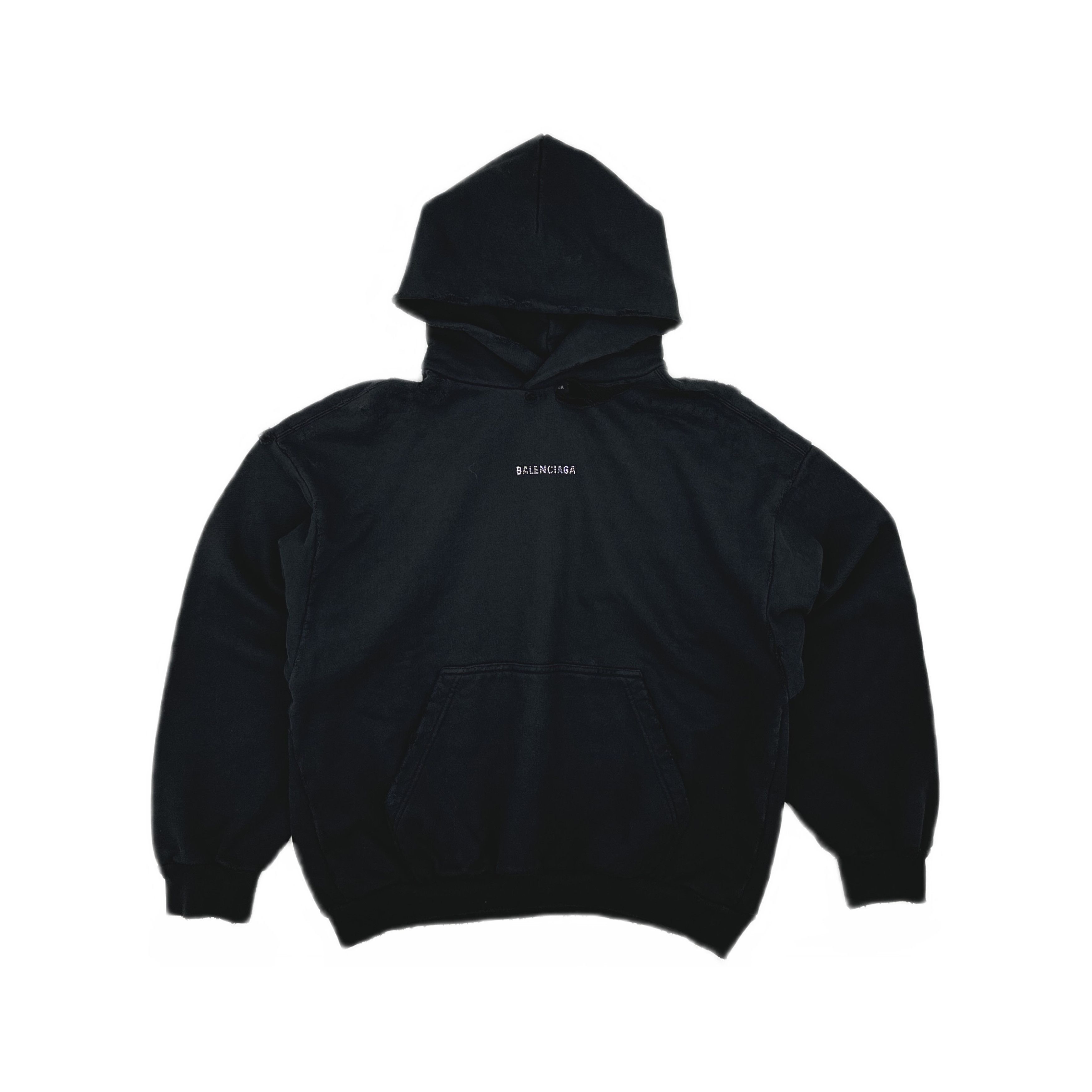 Balenciaga × Gap × Kanye West YGEBB Yeezy Gap Logo Shrunken Hoodie
