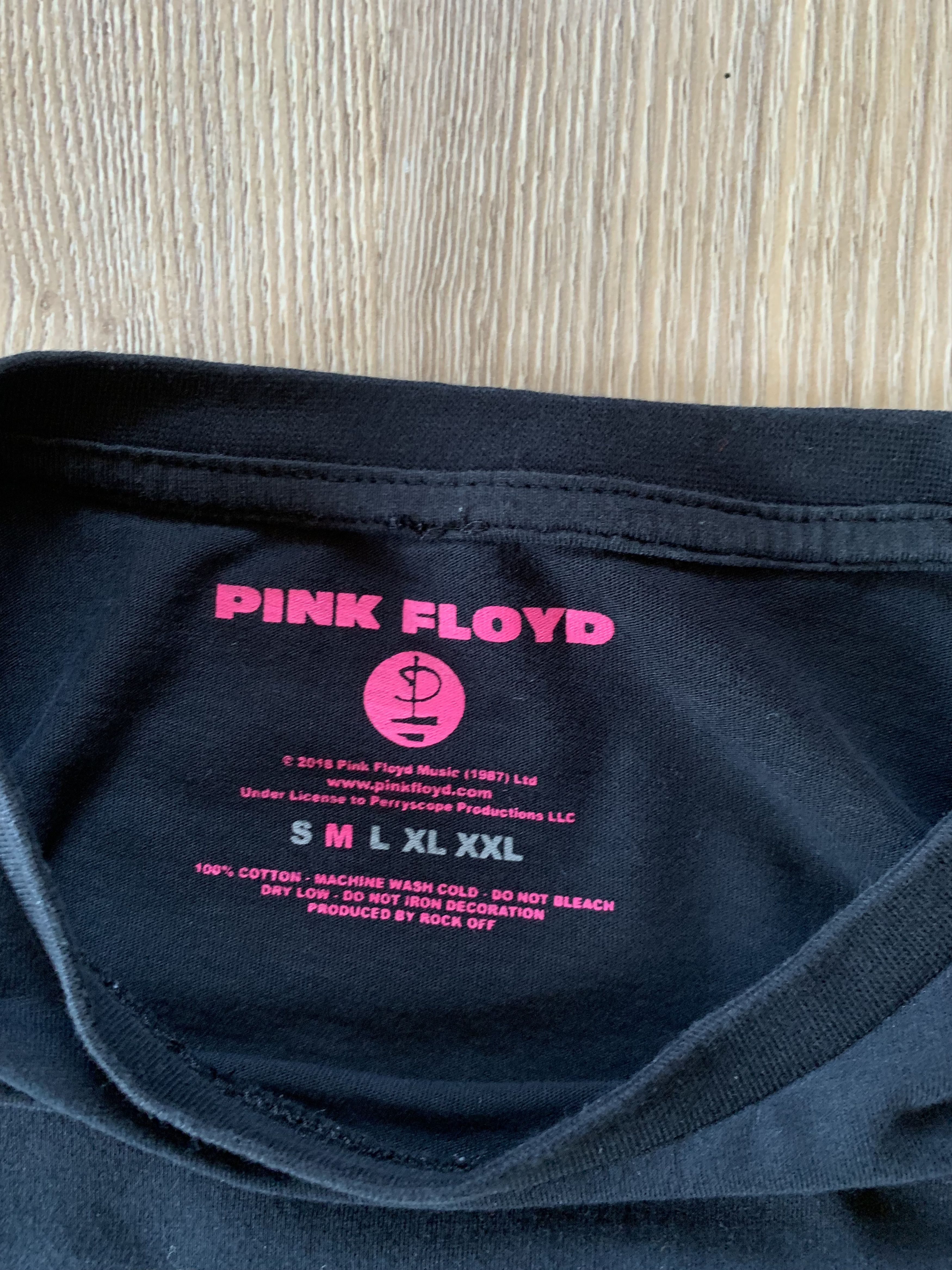 Band Tees × Pink Floyd Pink Floyd Cotton Womens Printed T Shirt 2018 Size M / US 6-8 / IT 42-44 - 4 Thumbnail