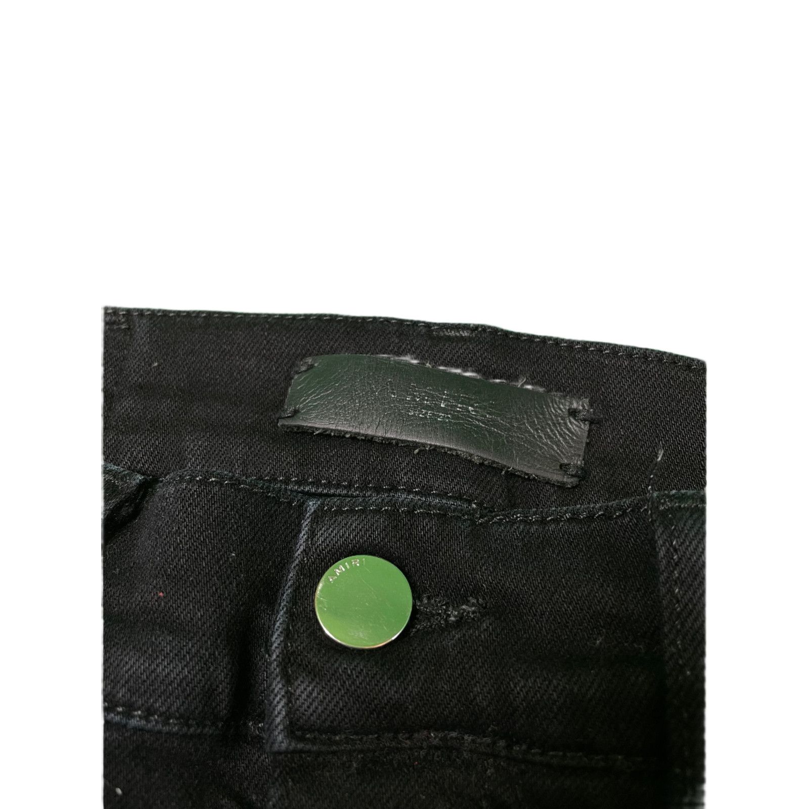 Amiri Amiri Black & Red Stripe Jeans Size US 29 - 2 Thumbnail