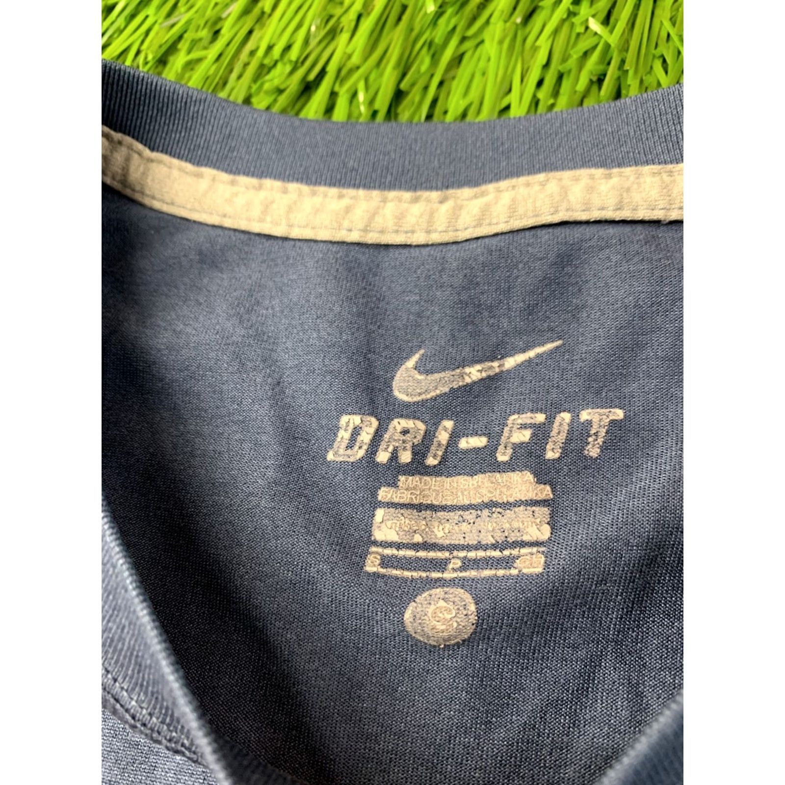 Nike Nike Dri-FIT Original Run Training Men Shirt Jersey T-Shirt Tee Size S Small Blue Nike Dri-FIT Running Shirt Men Short Sleeve Jersey Solid 90s Size US S / EU 44-46 / 1 - 6 Thumbnail