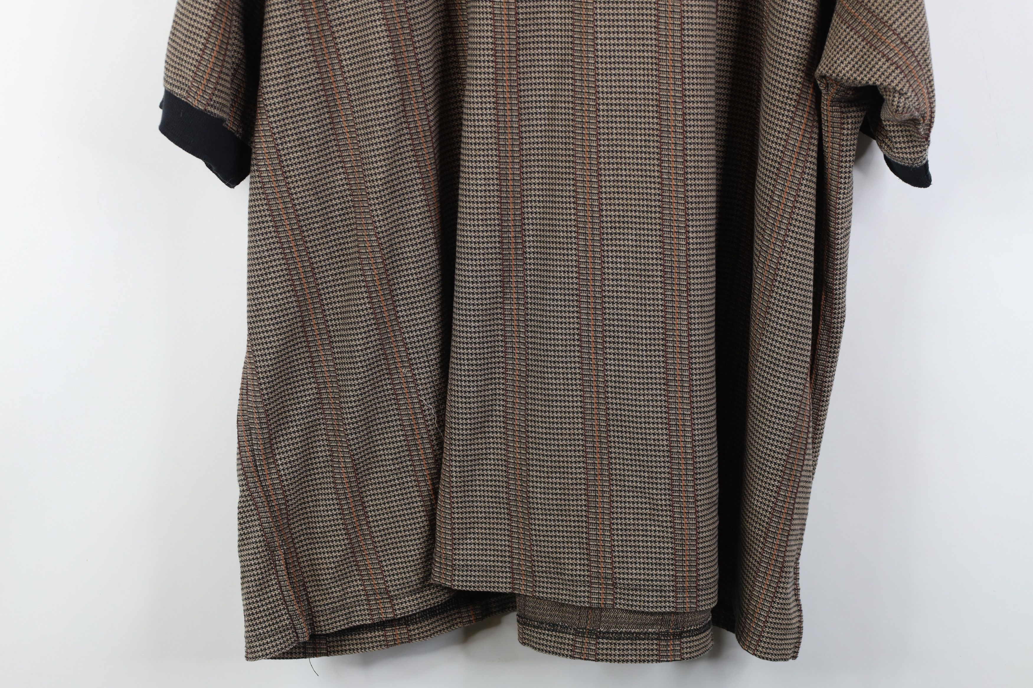 Vintage Vintage 90s Streetwear Striped Knit Collared Golf Polo Size US XXL / EU 58 / 5 - 11 Thumbnail