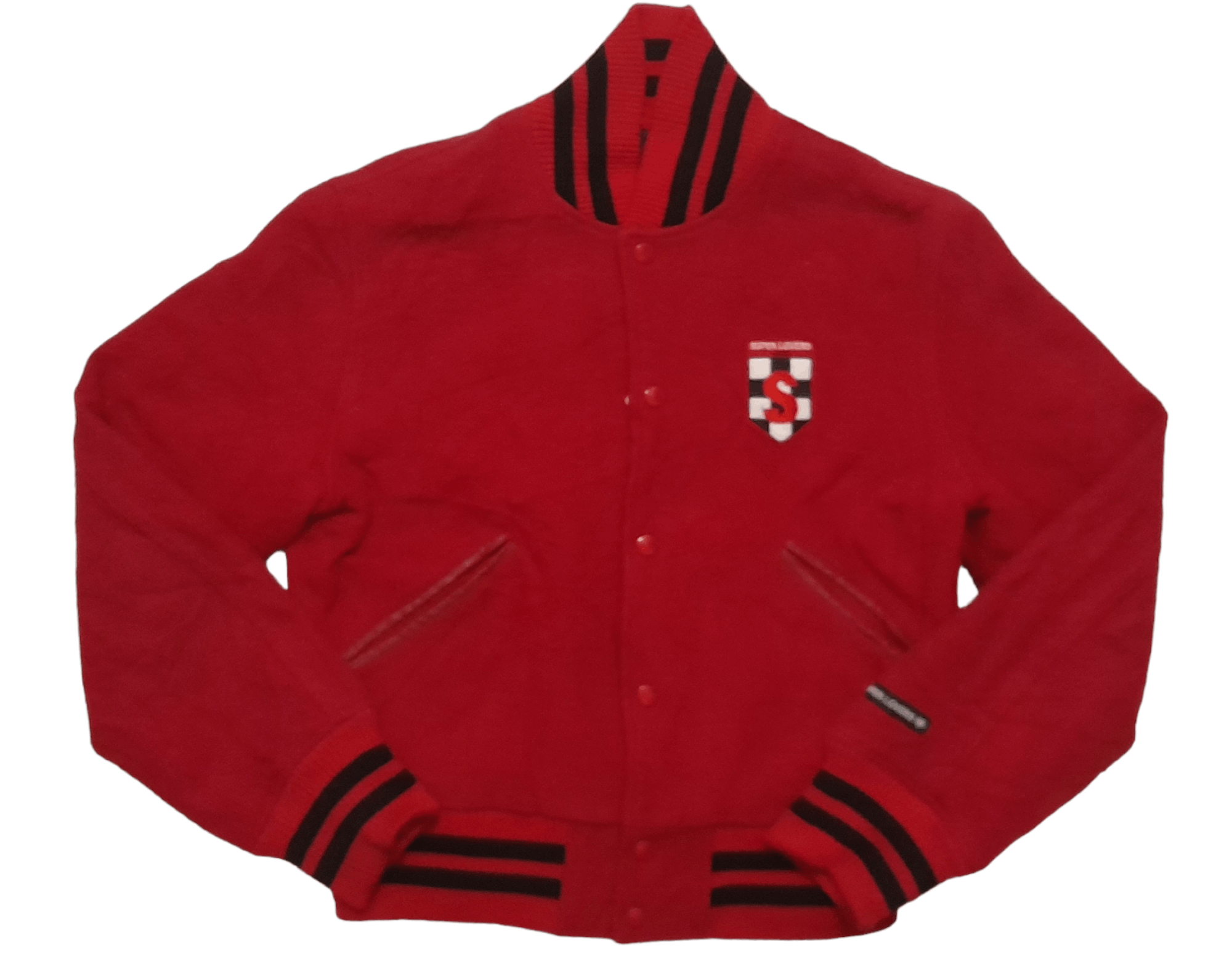 Japanese Brand SUPER LOVERS Japan Varsity Jacket Benoist Bastien (S175) Size US M / EU 48-50 / 2 - 2 Thumbnail