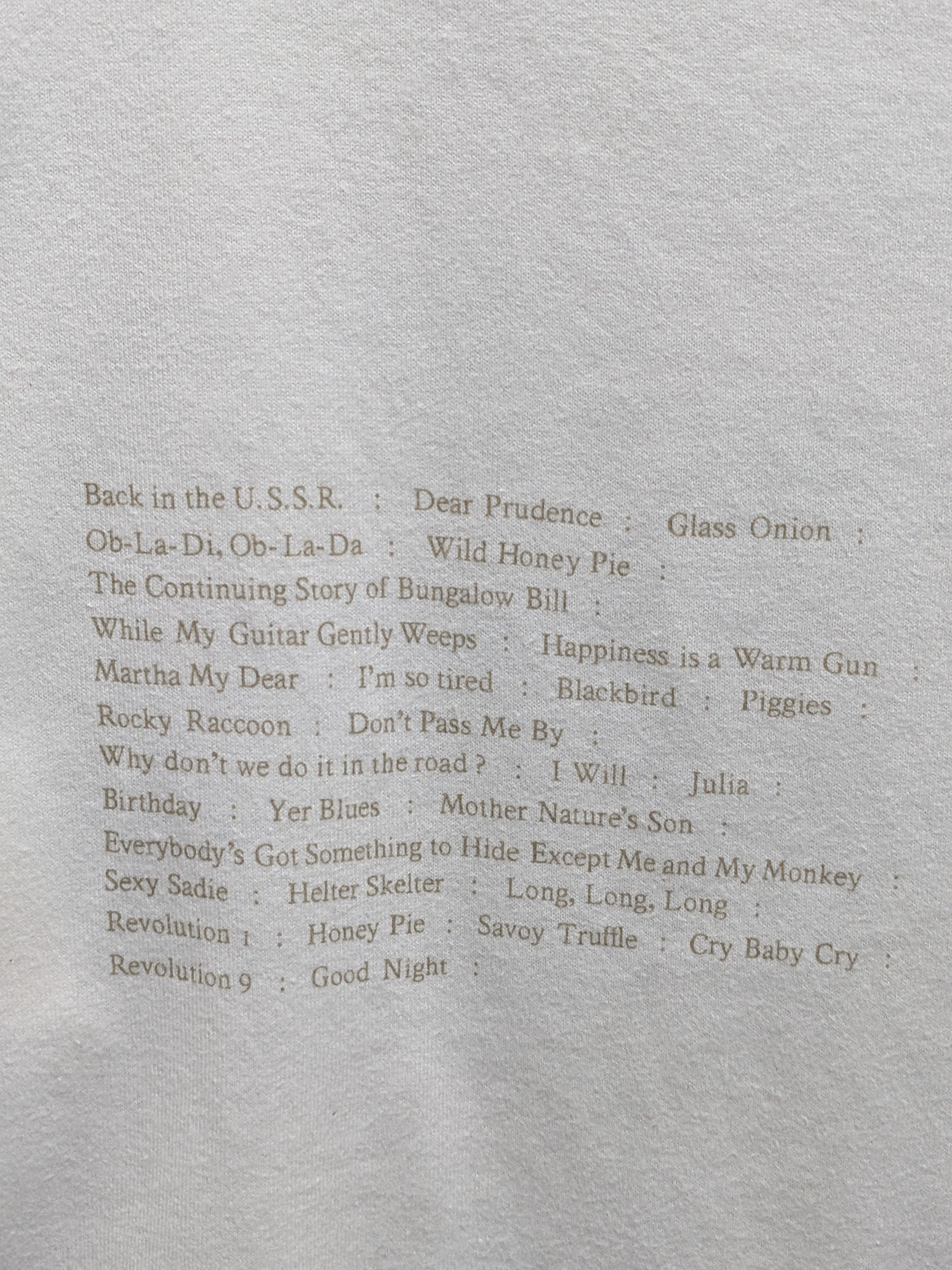 Band Tees THE BEATLES CAPITAL RECORD X JAPANESE BRAND UNIQLO TSHIRT Size US L / EU 52-54 / 3 - 4 Thumbnail
