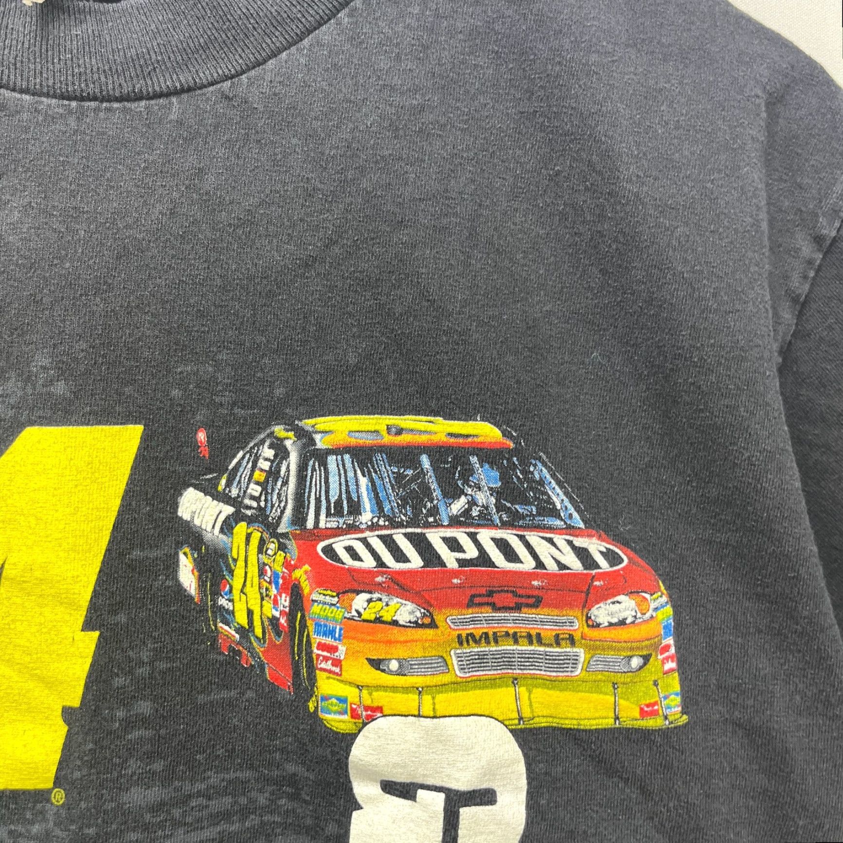 NASCAR VINTAGE NASCAR Jeff Gordon Y2K T Shirt Medium Black Mens T-Shirt NASCAR Racing Shirt M 90s Boys Mens Size US M / EU 48-50 / 2 - 7 Thumbnail