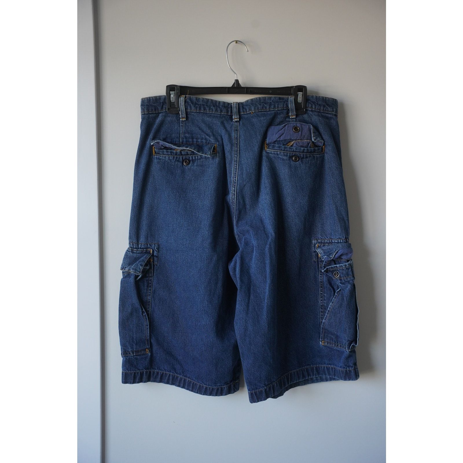 Polo Ralph Lauren Polo Jeans Co Freight Cargo Jorts Shorts Blue Size US 34 / EU 50 - 4 Thumbnail