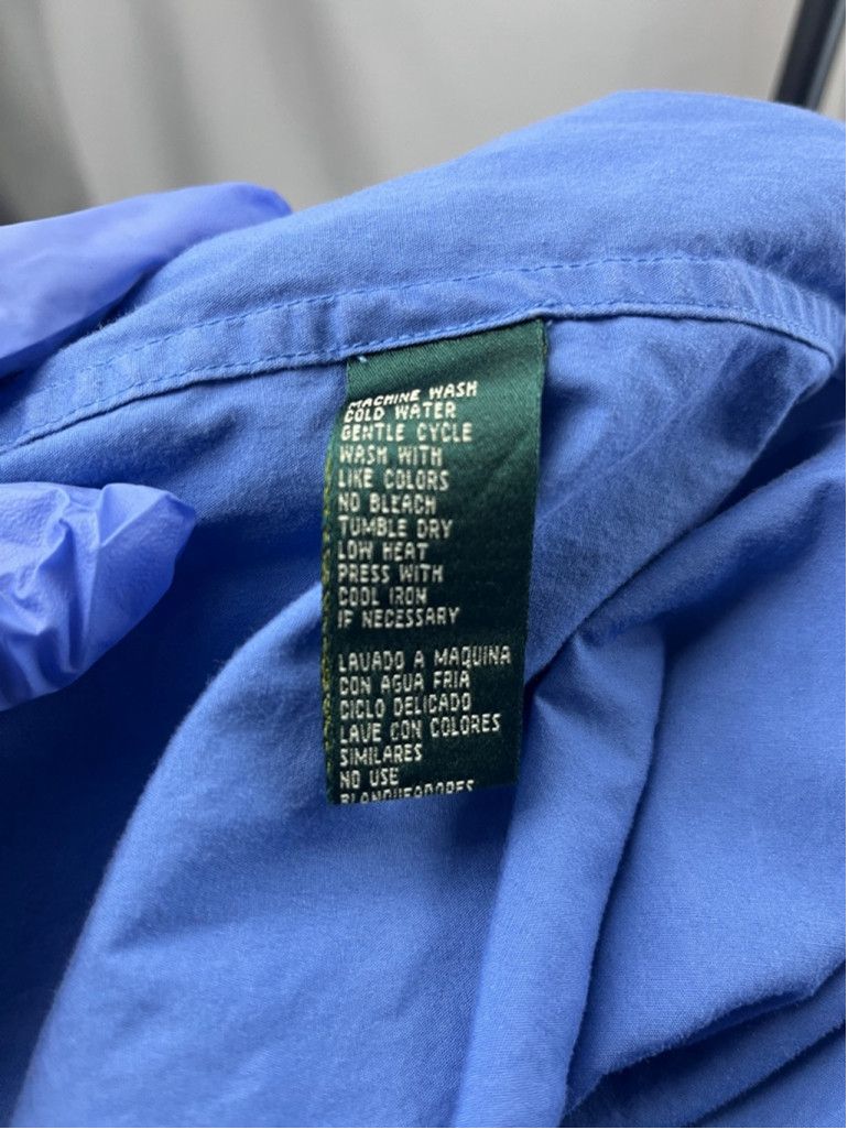 Ralph Lauren Lauren Ralph Lauren Royal Blue Crest Oxford Shirt | Size 10 Size L / US 10 / IT 46 - 6 Thumbnail