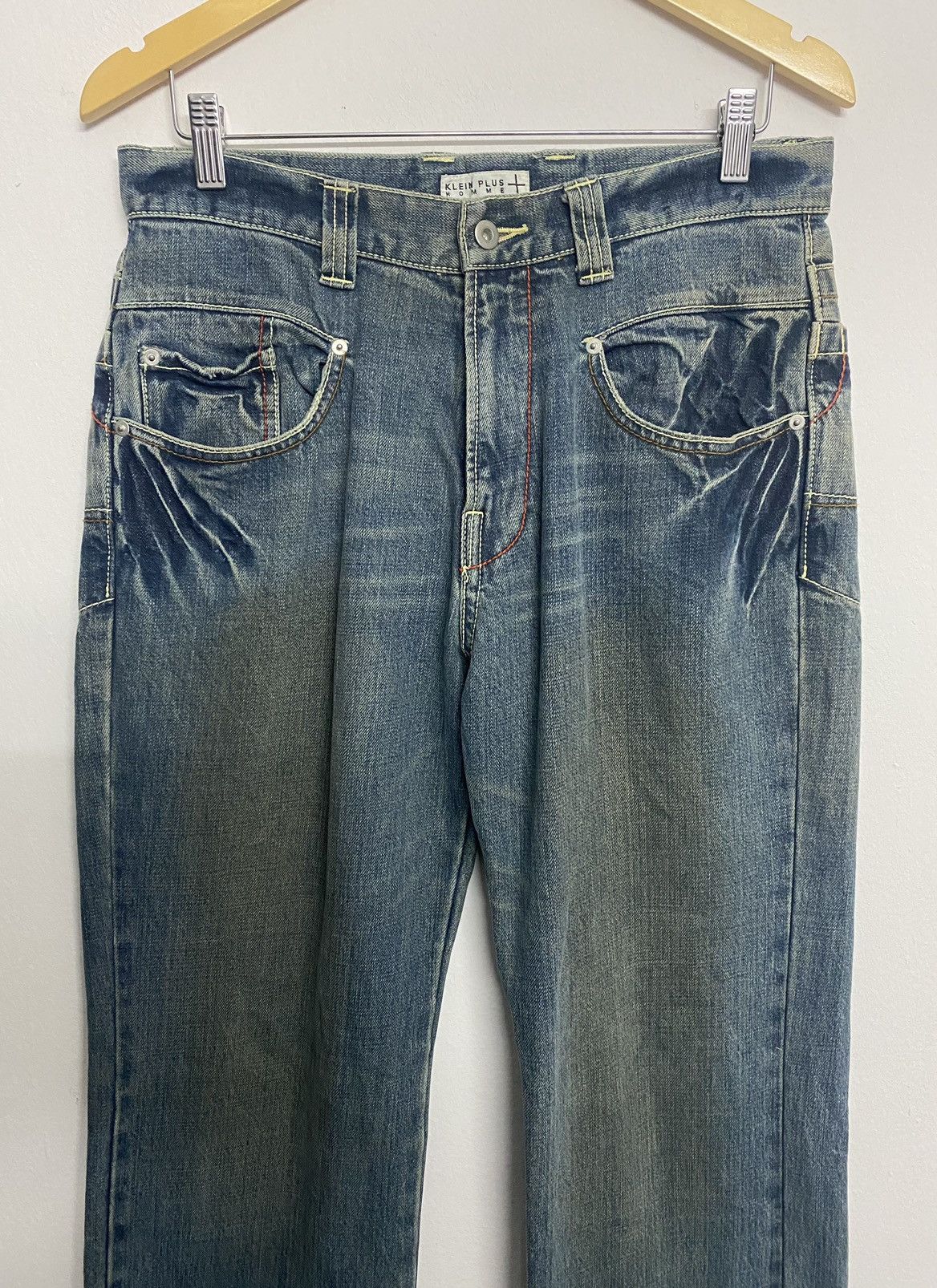 Japanese Brand Vintage Klein Plus Homme Japanese Brand Rare Jeans Size US 32 / EU 48 - 3 Thumbnail