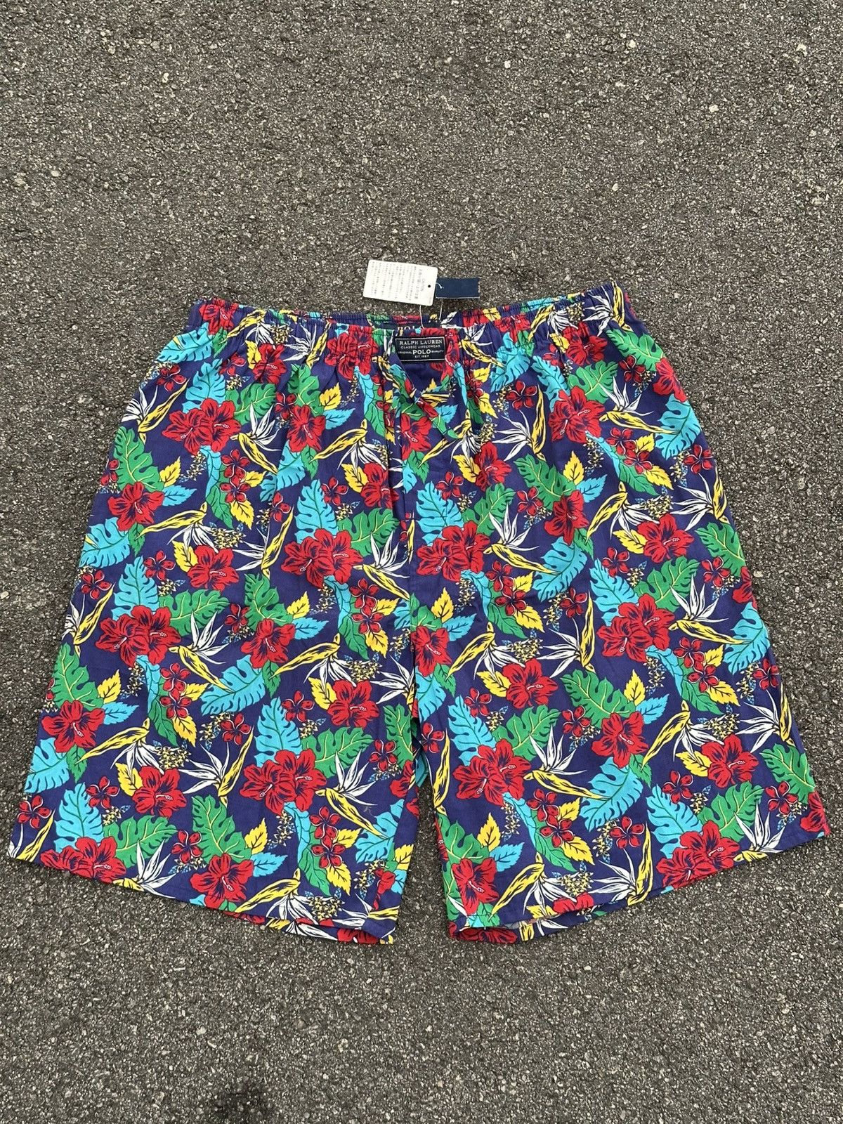 Polo Ralph Lauren Polo Ralph Lauren floral-print swim shorts. Size US 32 / EU 48 - 1 Thumbnail