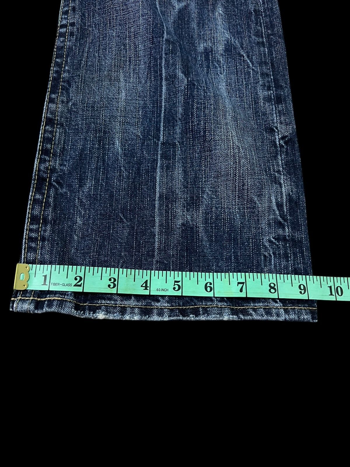 💥FLARE💥VINTAGE 90’s STYLE JAPANESE BRAND DISTRESS JEANS