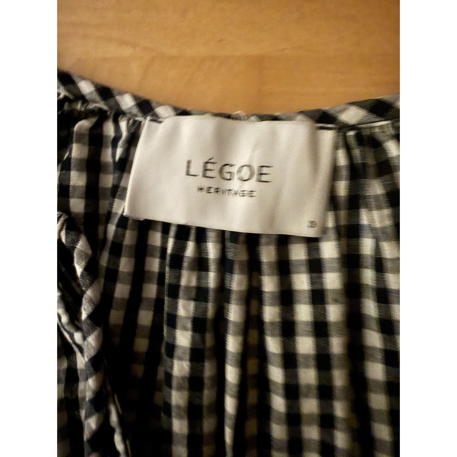 Other Legoe Heritage Gidget Dress Maternity Navy Gingham 3 XL Size XL / US 12-14 / IT 48-50 - 4 Thumbnail