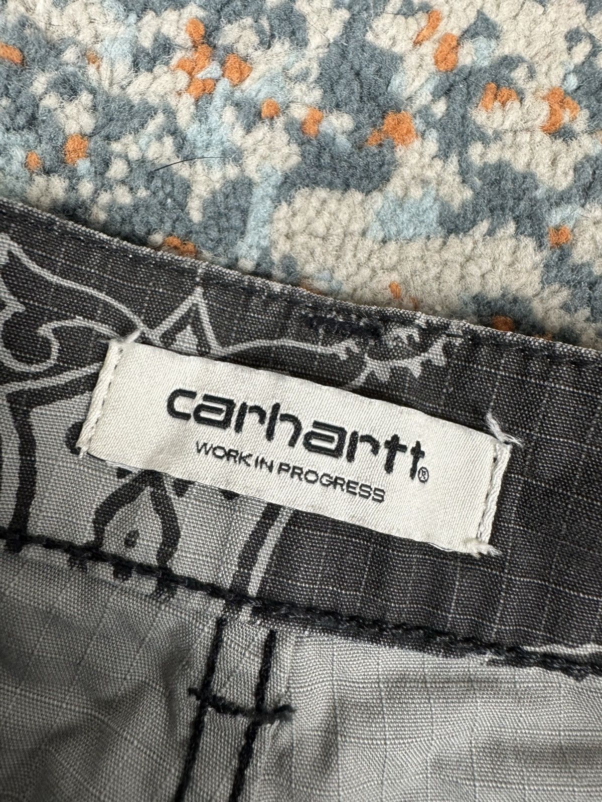 Carhartt Wip × Vintage Rare Vintage y2k Carhartt WIP baggy paisley bandana pants Size US 28 / EU 44 - 16 Thumbnail
