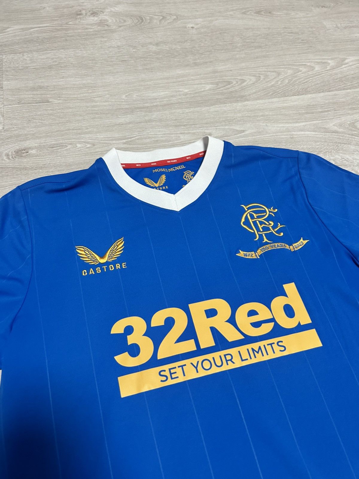 Castore GLASGOW RANGERS 2021-2022 HOME SHIRT SOCCER JERSEY CASTORE Size US M / EU 48-50 / 2 - 2 Thumbnail