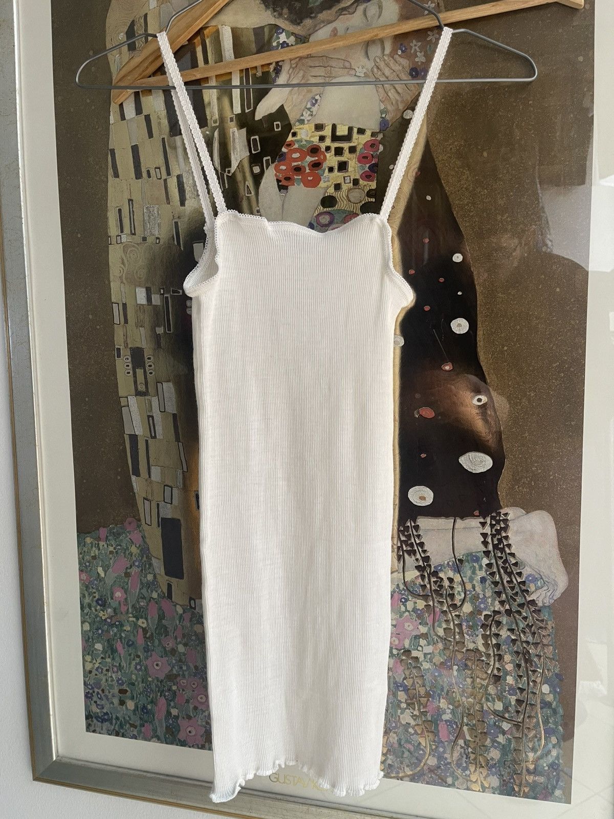 Vintage Vintage 80s Tank Top coquette cottage vibes Size M / US 6-8 / IT 42-44 - 2 Thumbnail