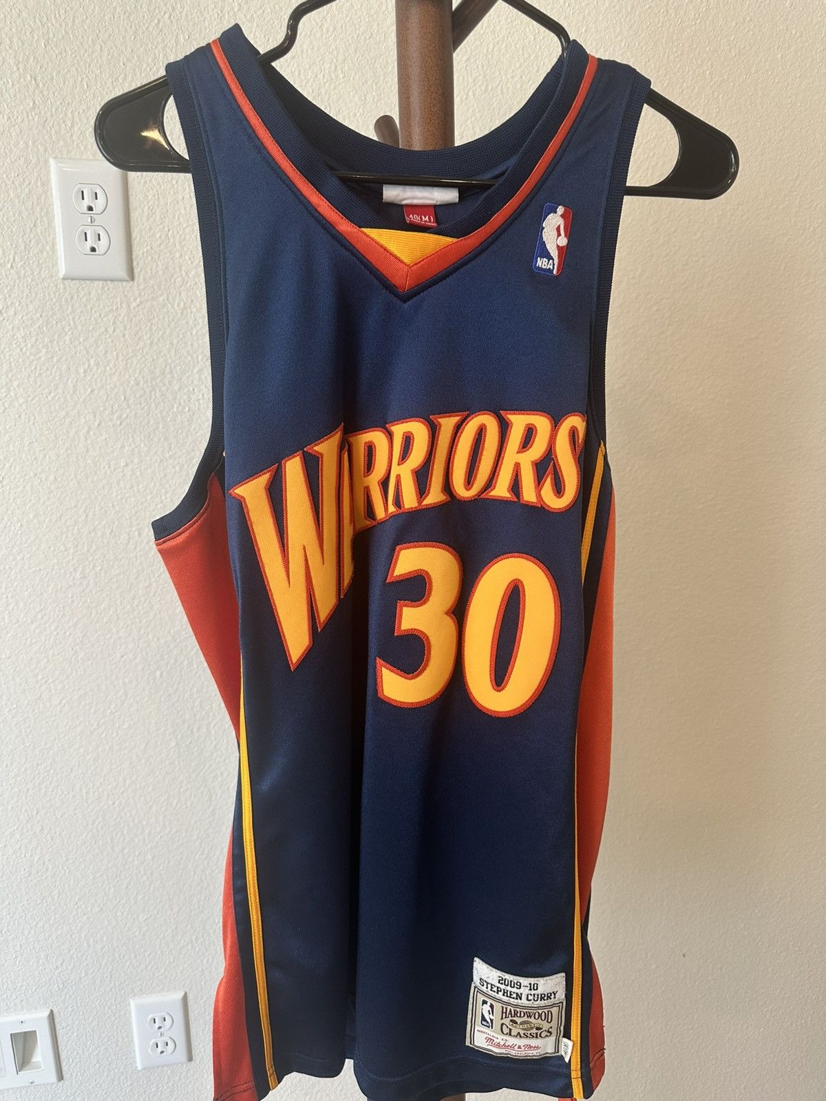 Mitchell & Ness Hardwood Classics Mitchell & Ness- Warriors Jersey Size US M / EU 48-50 / 2 - 6 Thumbnail