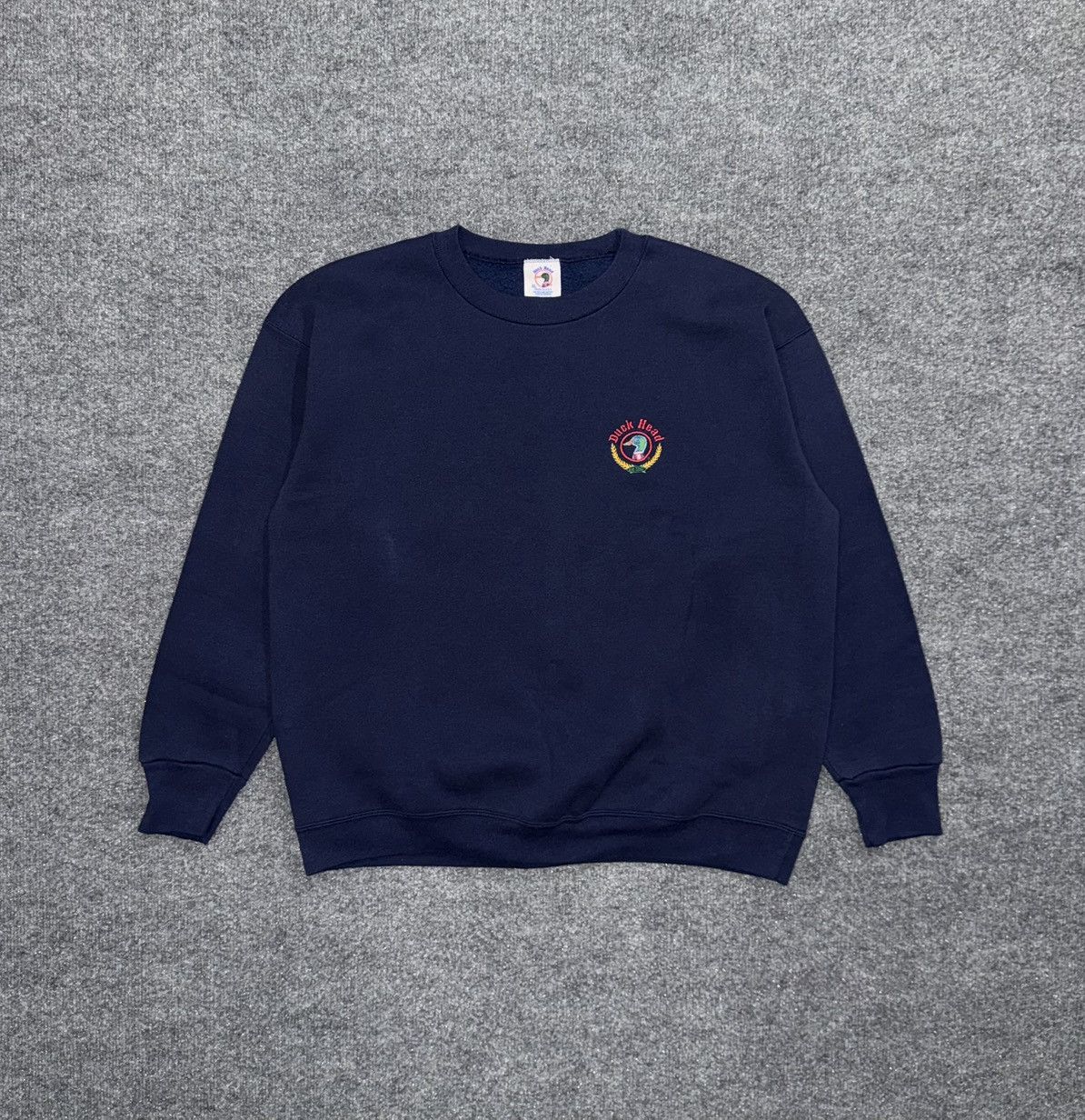 Duck Head Vintage 90s Duck Head Embroidered Logo Crewneck Sweatshirt Size US XL / EU 56 / 4 - 1 Thumbnail