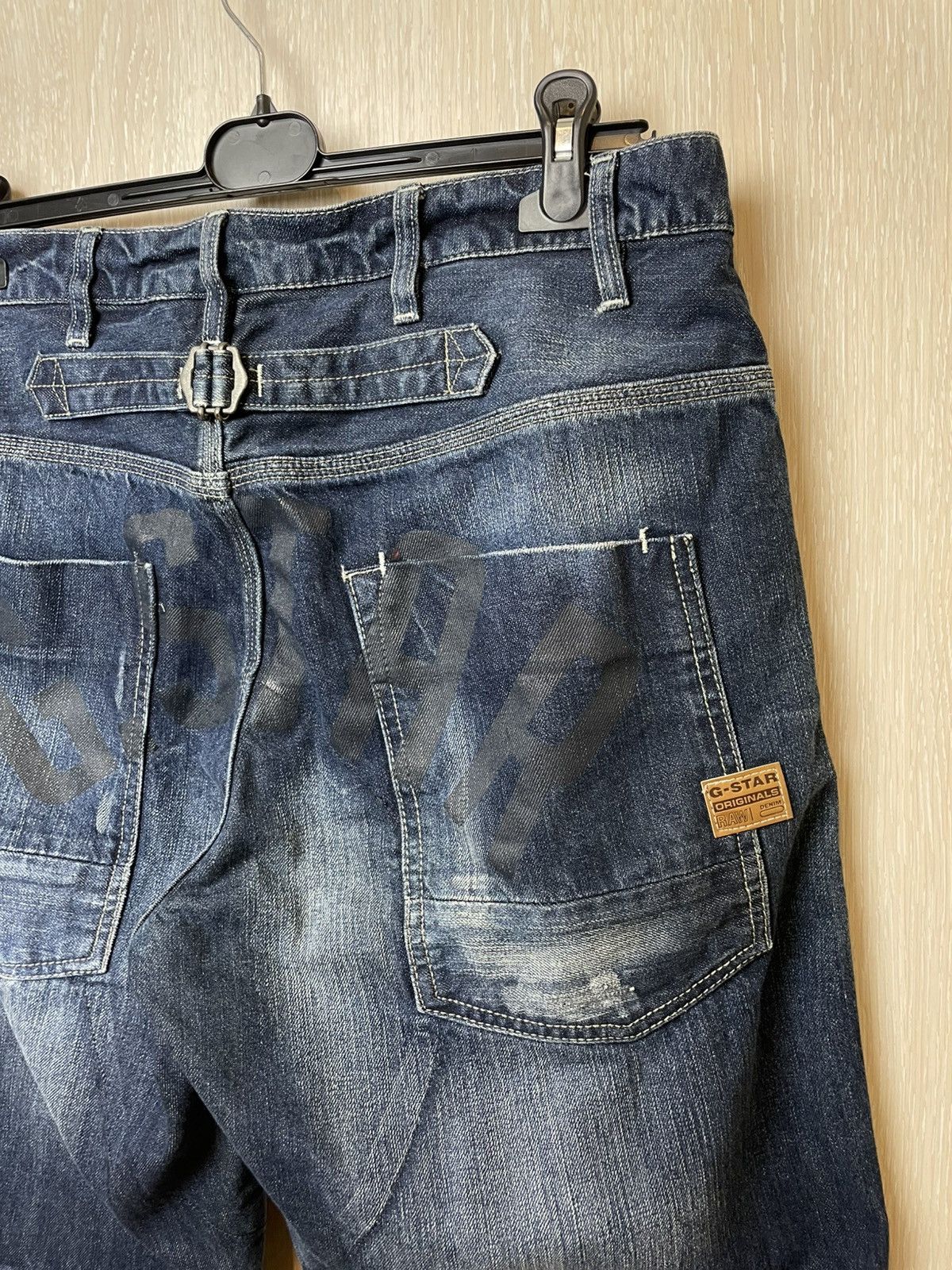 G-Star × Vintage Vintage G Star Raw Denim Shorts Size US 32 / EU 48 - 2 Thumbnail