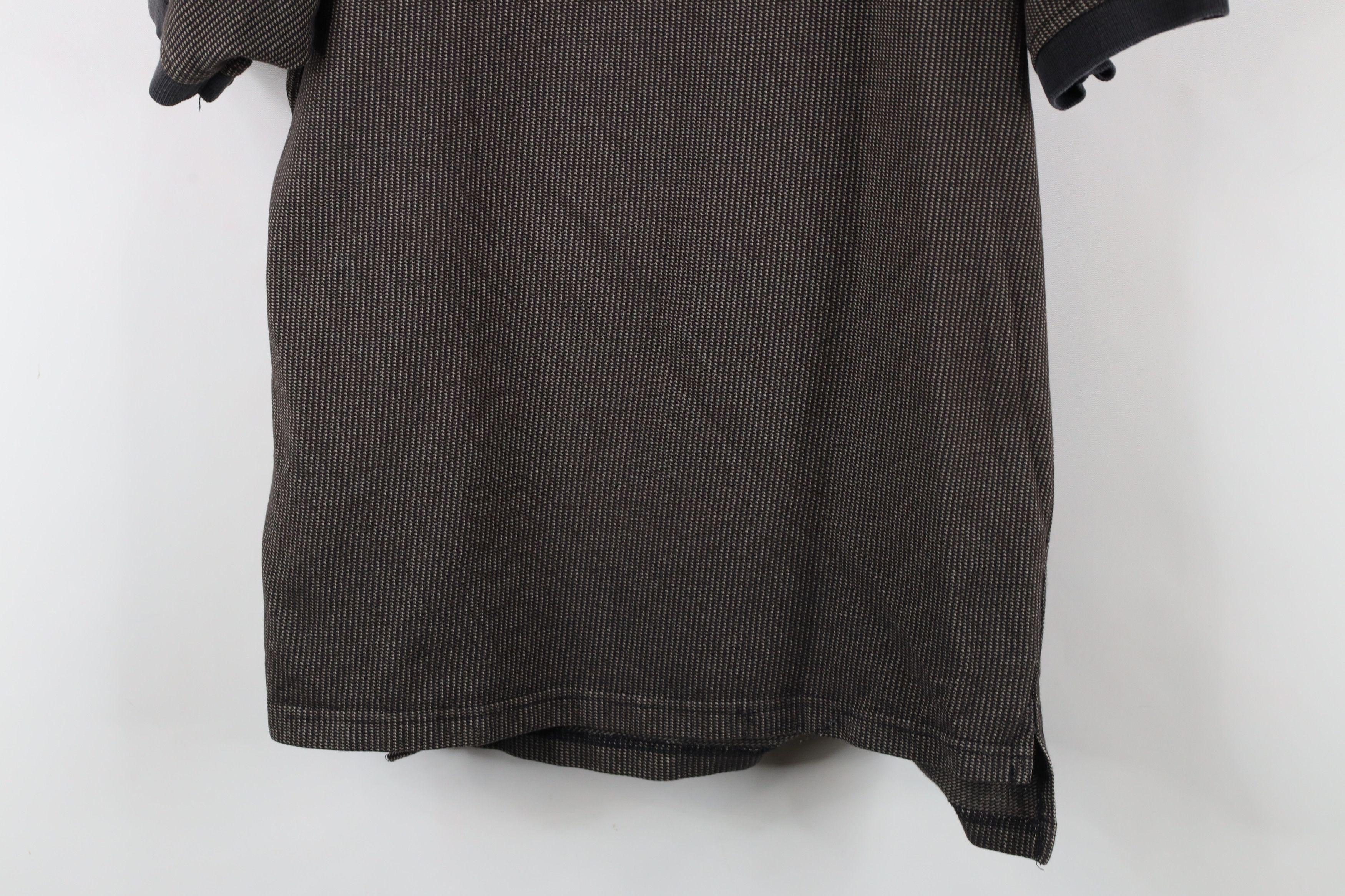 Vintage Vintage 90s Spell Out Ohio State University Knit Polo Shirt Size US L / EU 52-54 / 3 - 3 Thumbnail